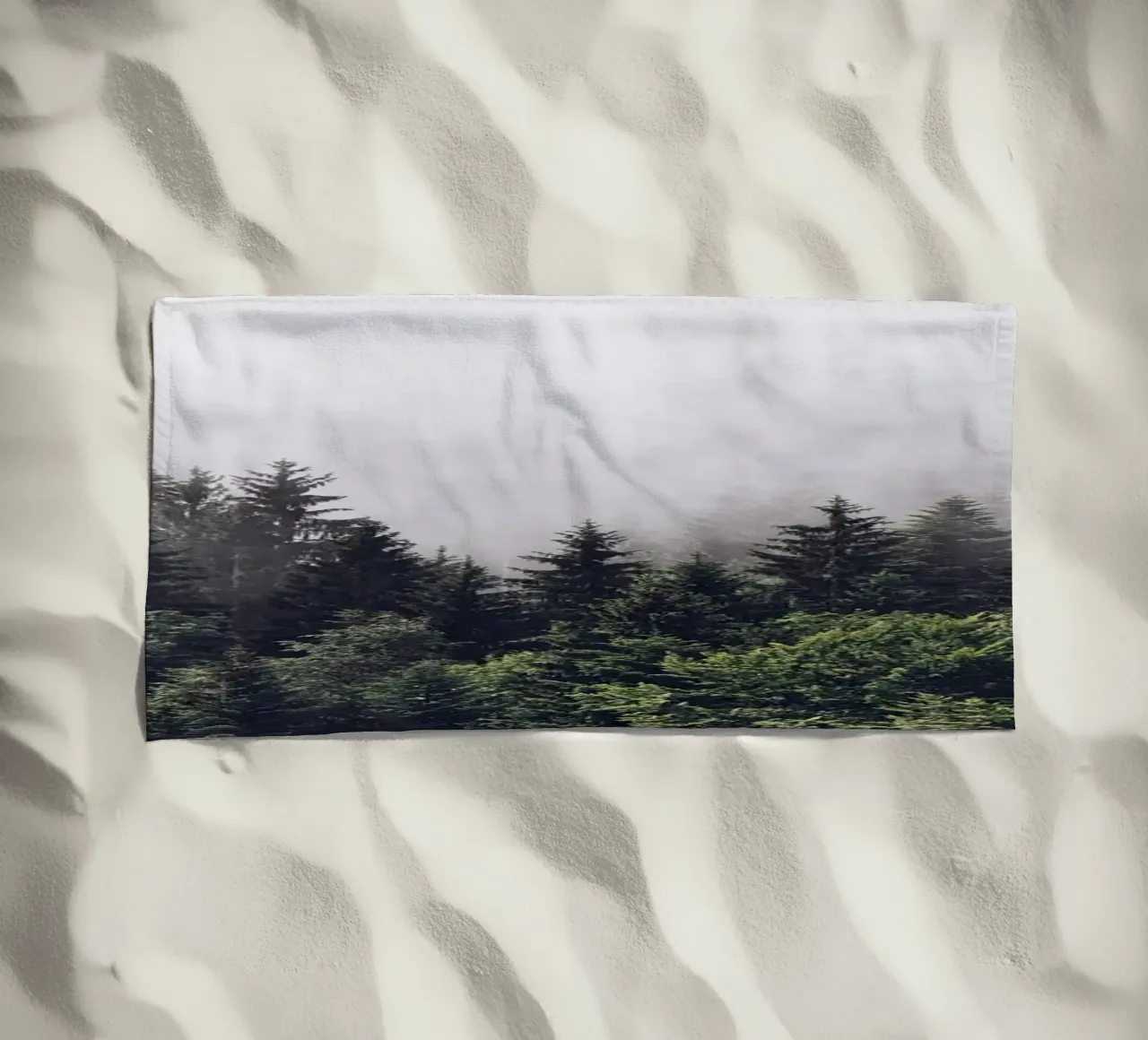 Nebbia della foresta telo mare da Isaac Murray