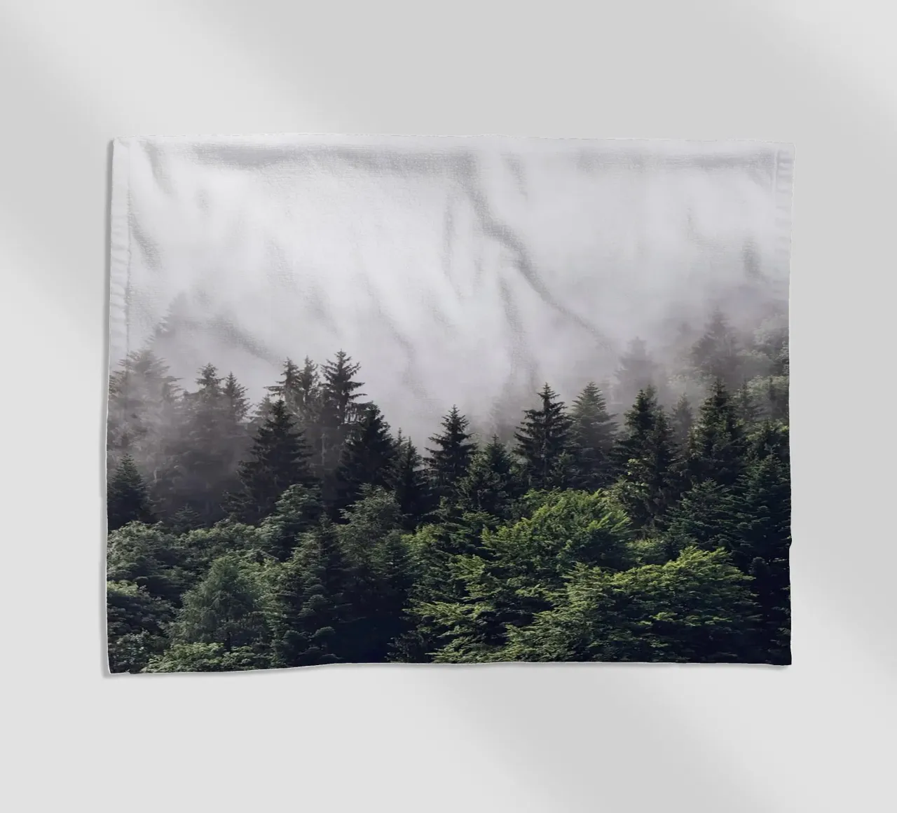 Nebbia della foresta telo mare da Isaac Murray