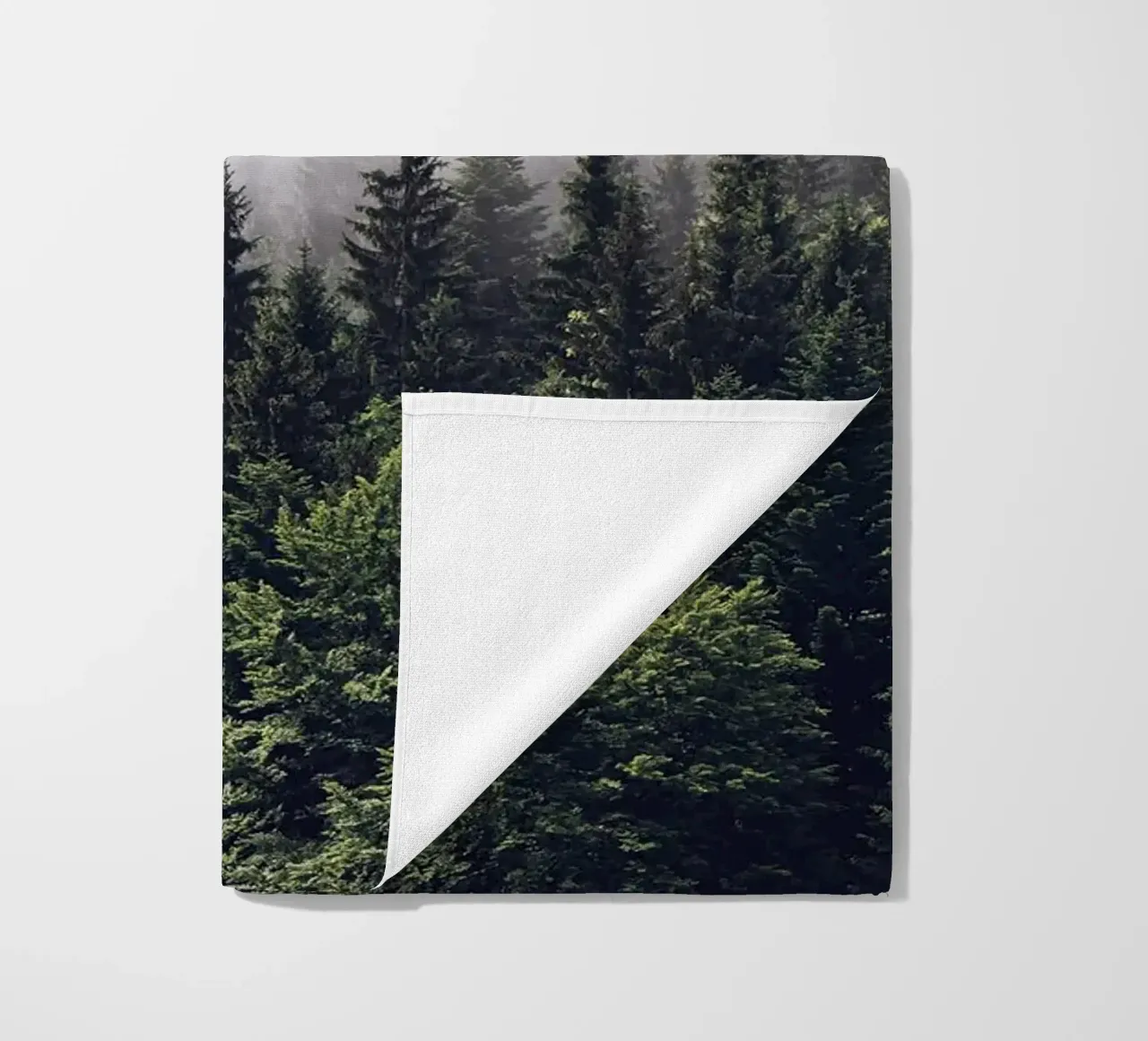 Nebbia della foresta telo mare da Isaac Murray
