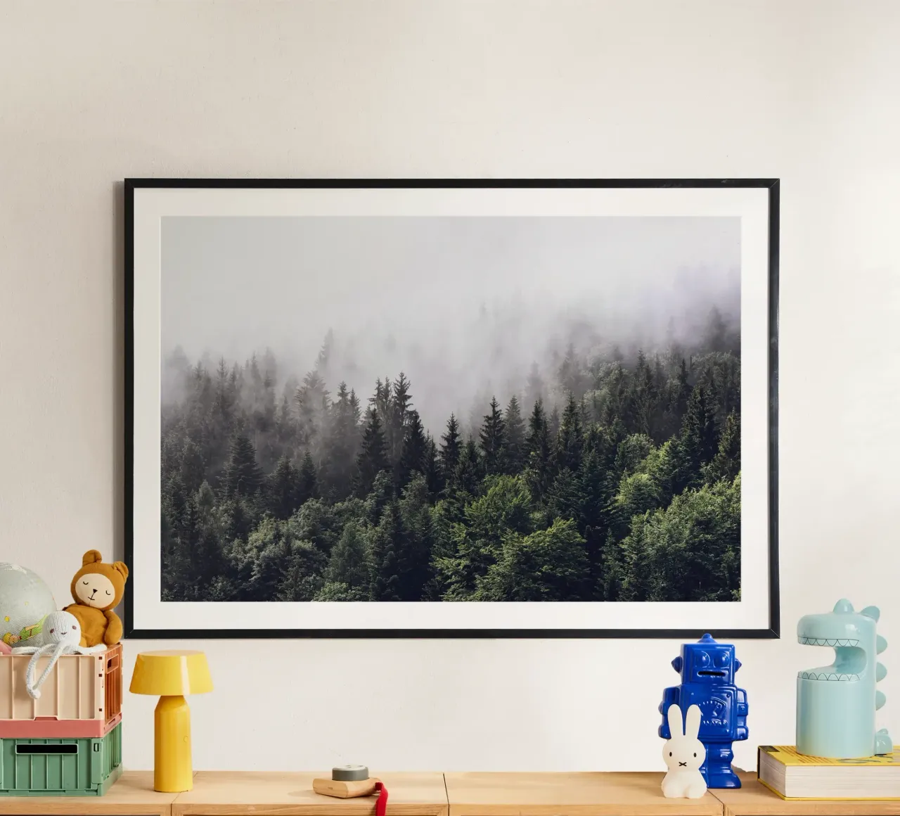 Nebbia della foresta carta hahnemühle da Isaac Murray