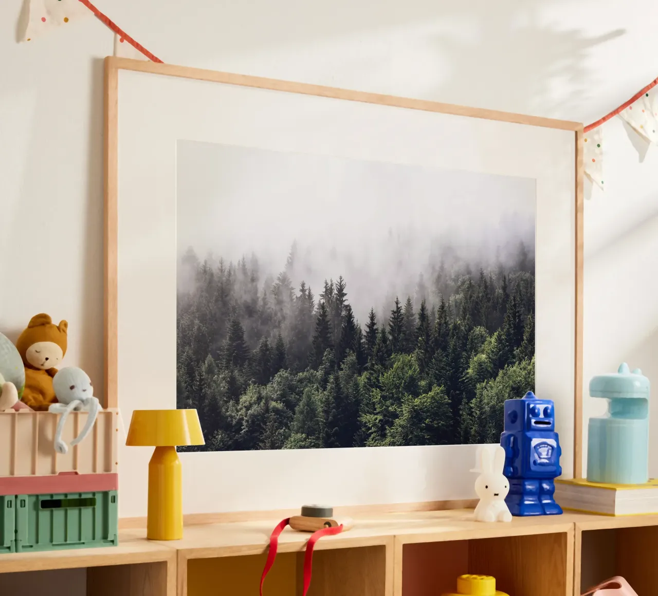 Nebbia della foresta carta hahnemühle da Isaac Murray