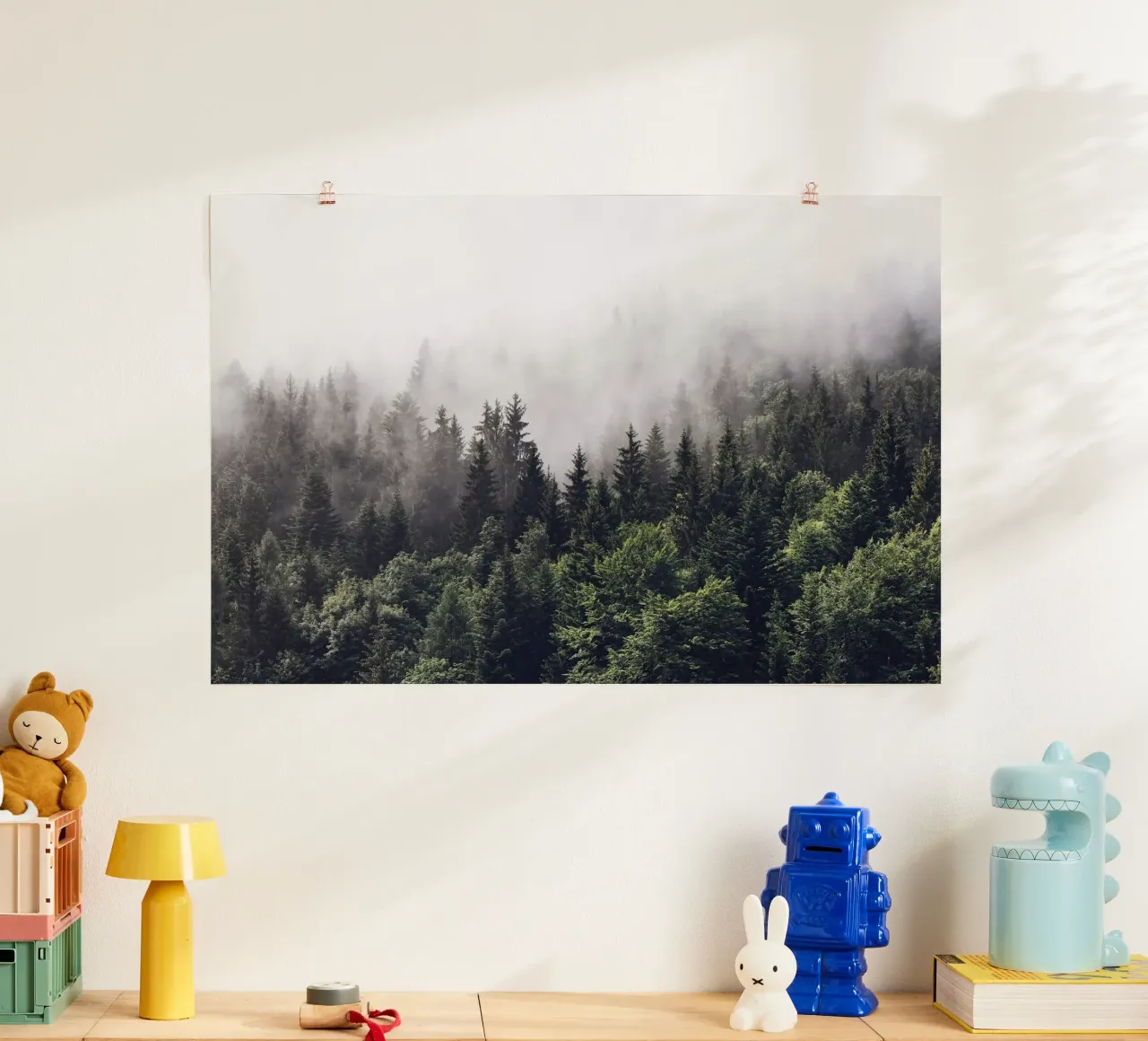 Nebbia della foresta carta hahnemühle da Isaac Murray