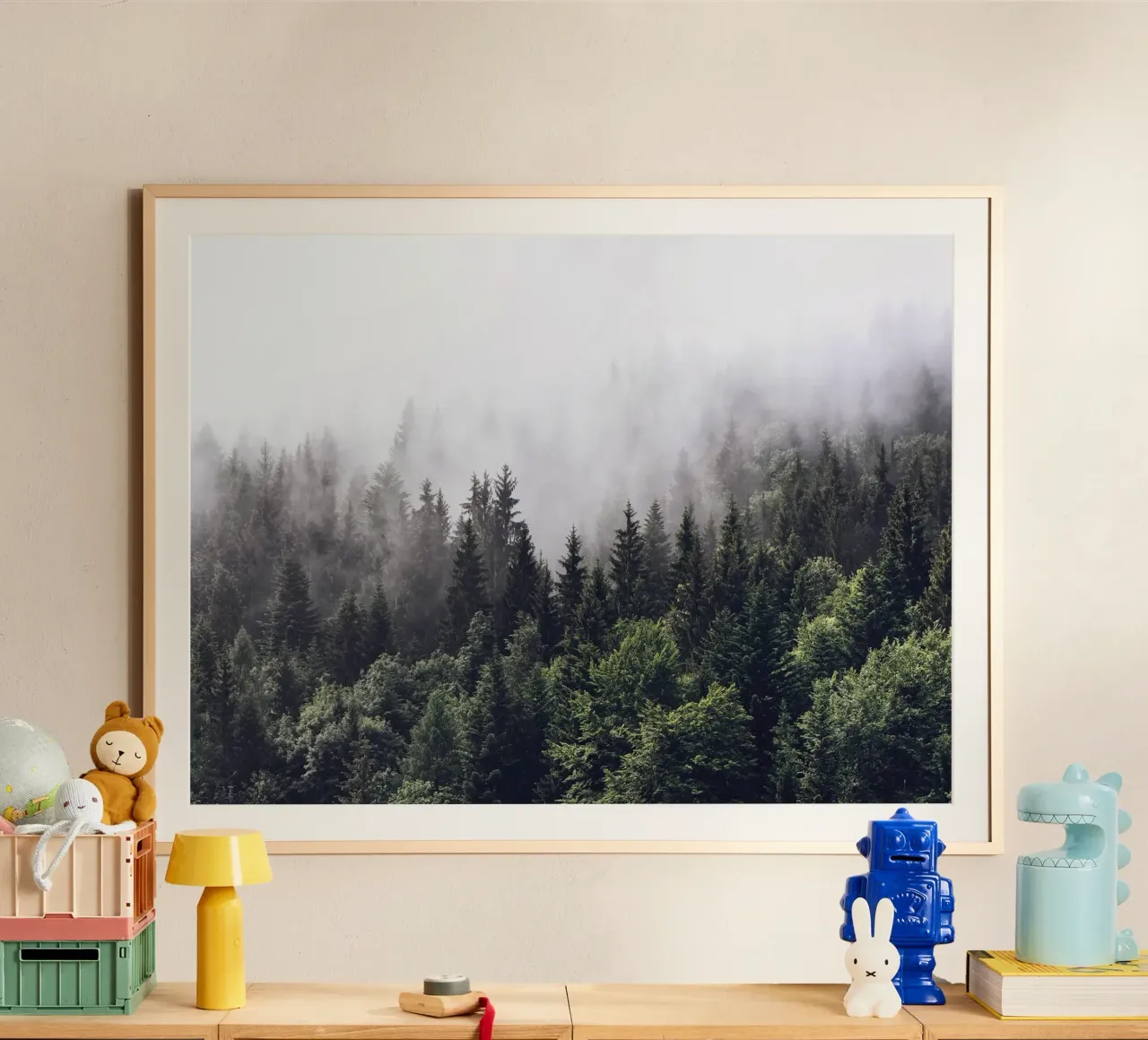Nebbia della foresta carta hahnemühle da Isaac Murray