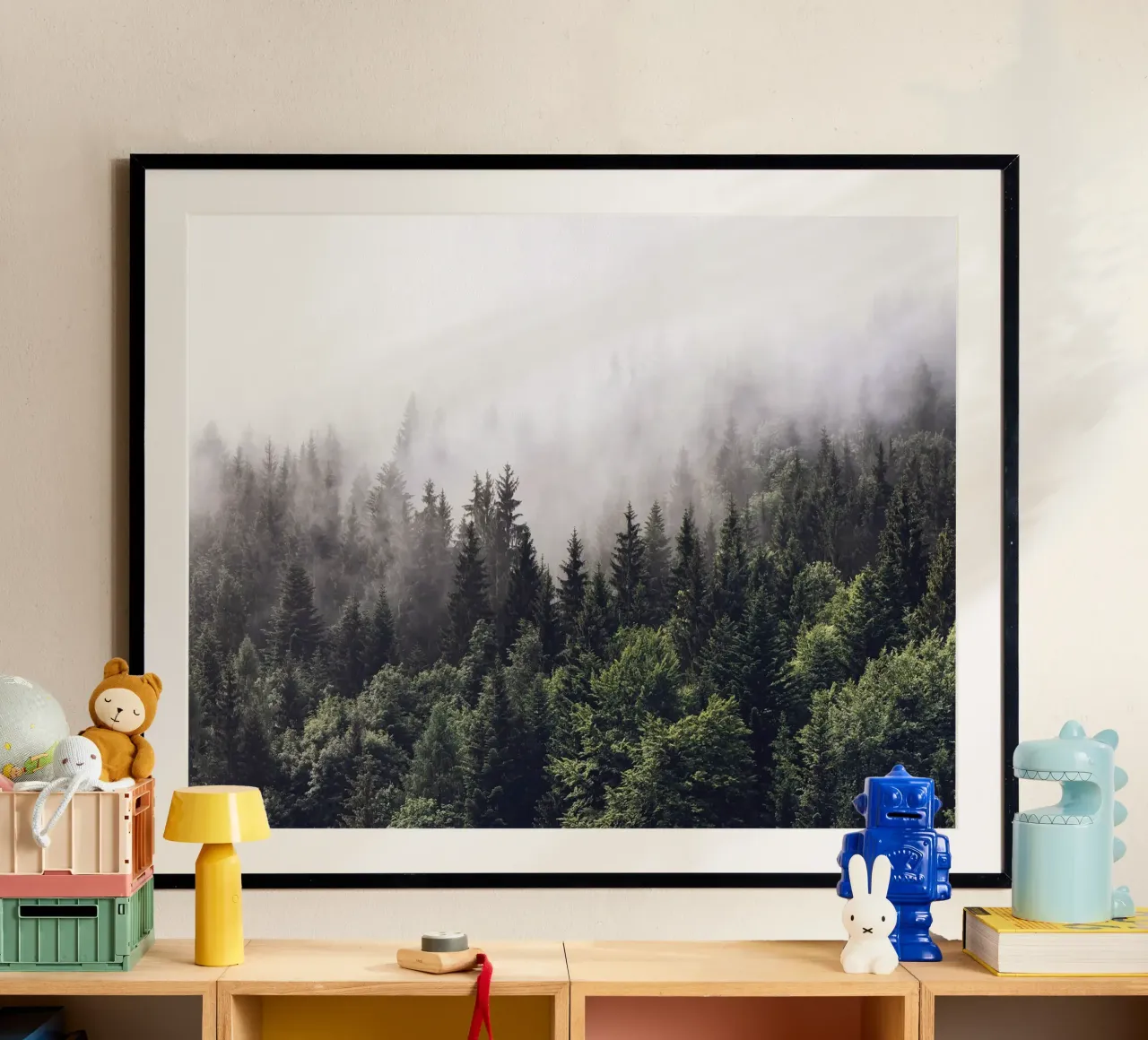 Nebbia della foresta carta hahnemühle da Isaac Murray