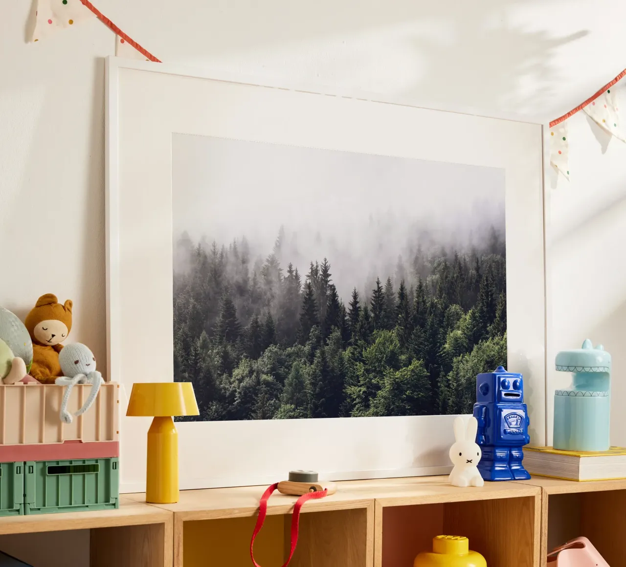 Nebbia della foresta carta hahnemühle da Isaac Murray