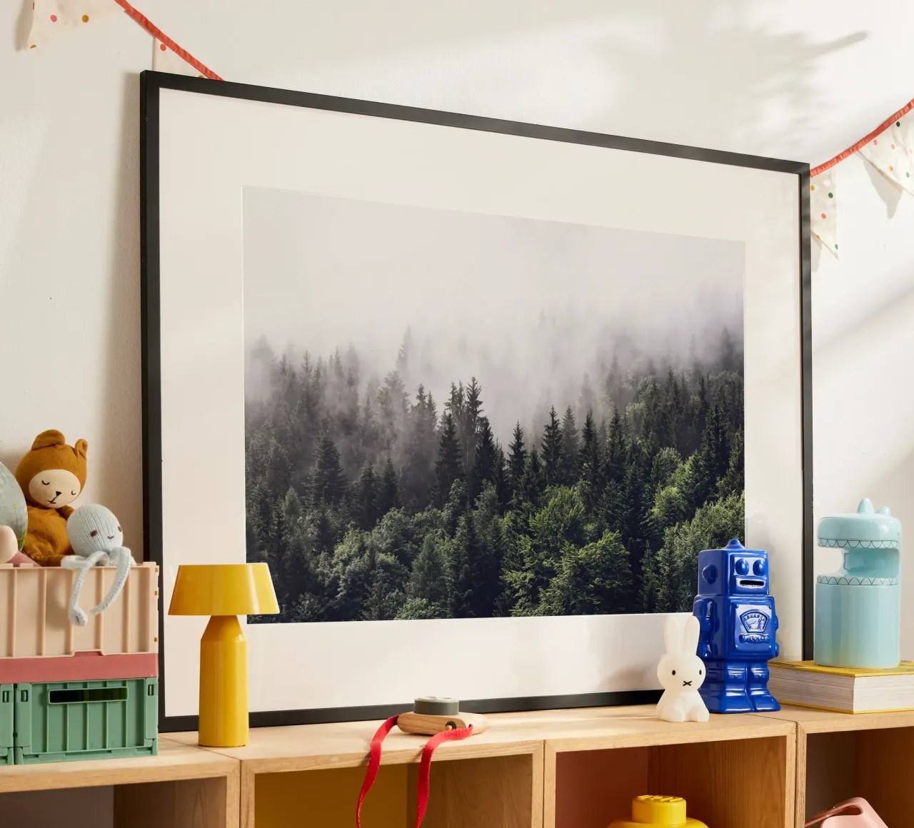 Nebbia della foresta carta hahnemühle da Isaac Murray