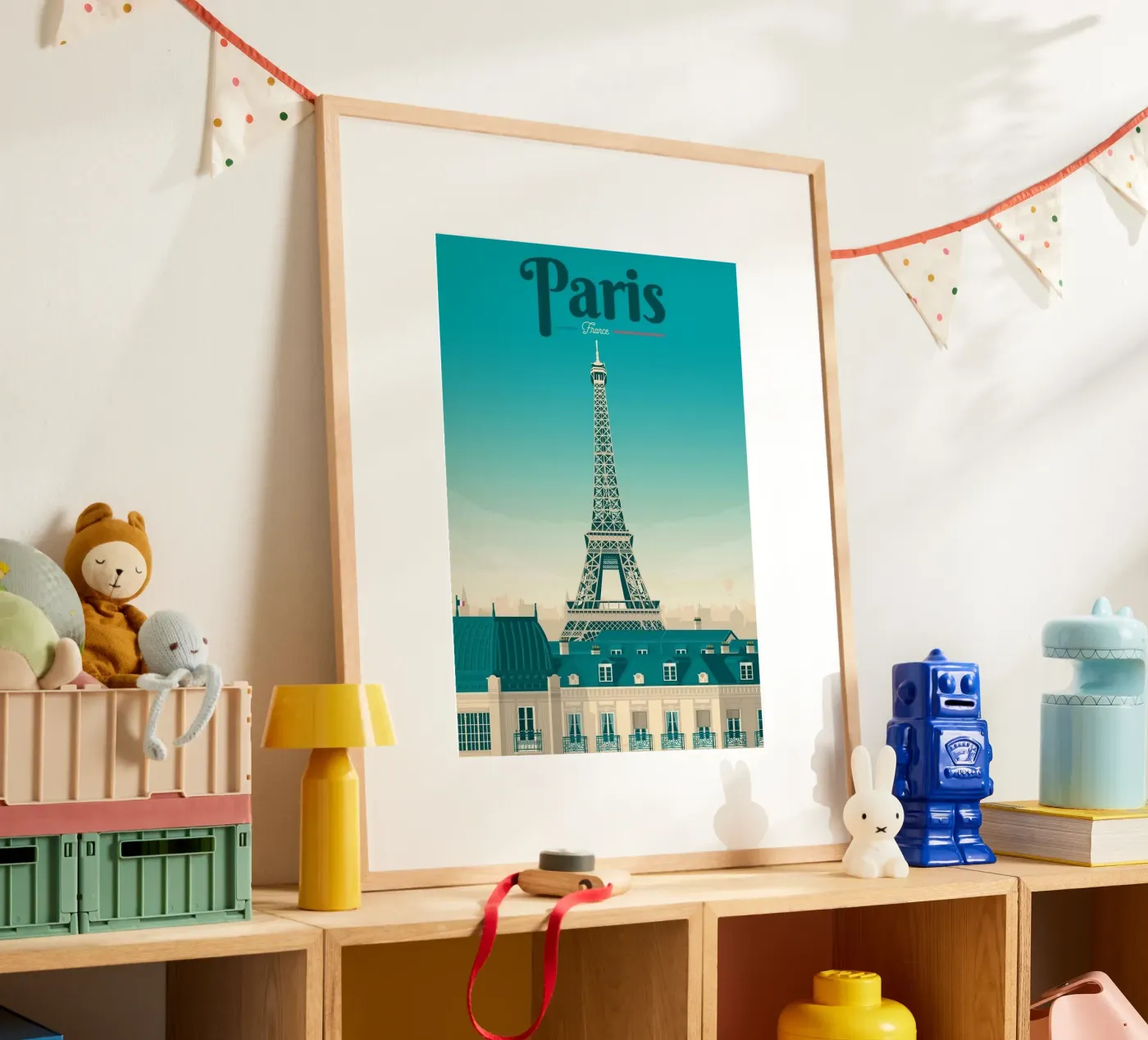 Visit Paris poster by Isaac Murray