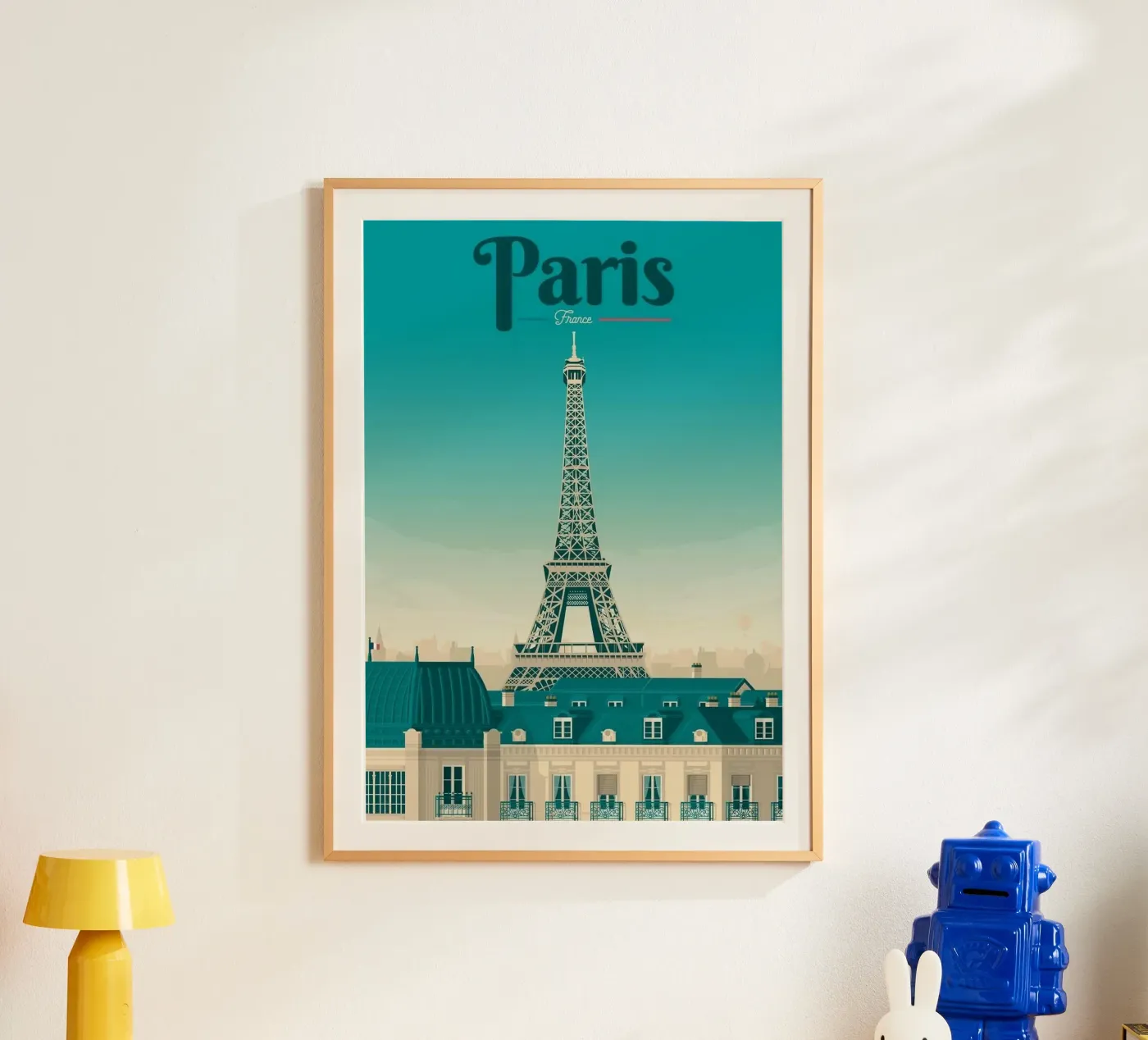 Visit Paris poster by Isaac Murray