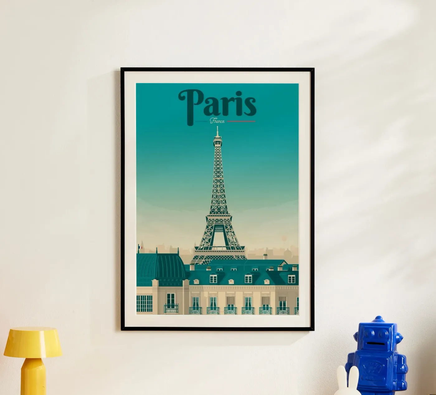 Visit Paris poster by Isaac Murray