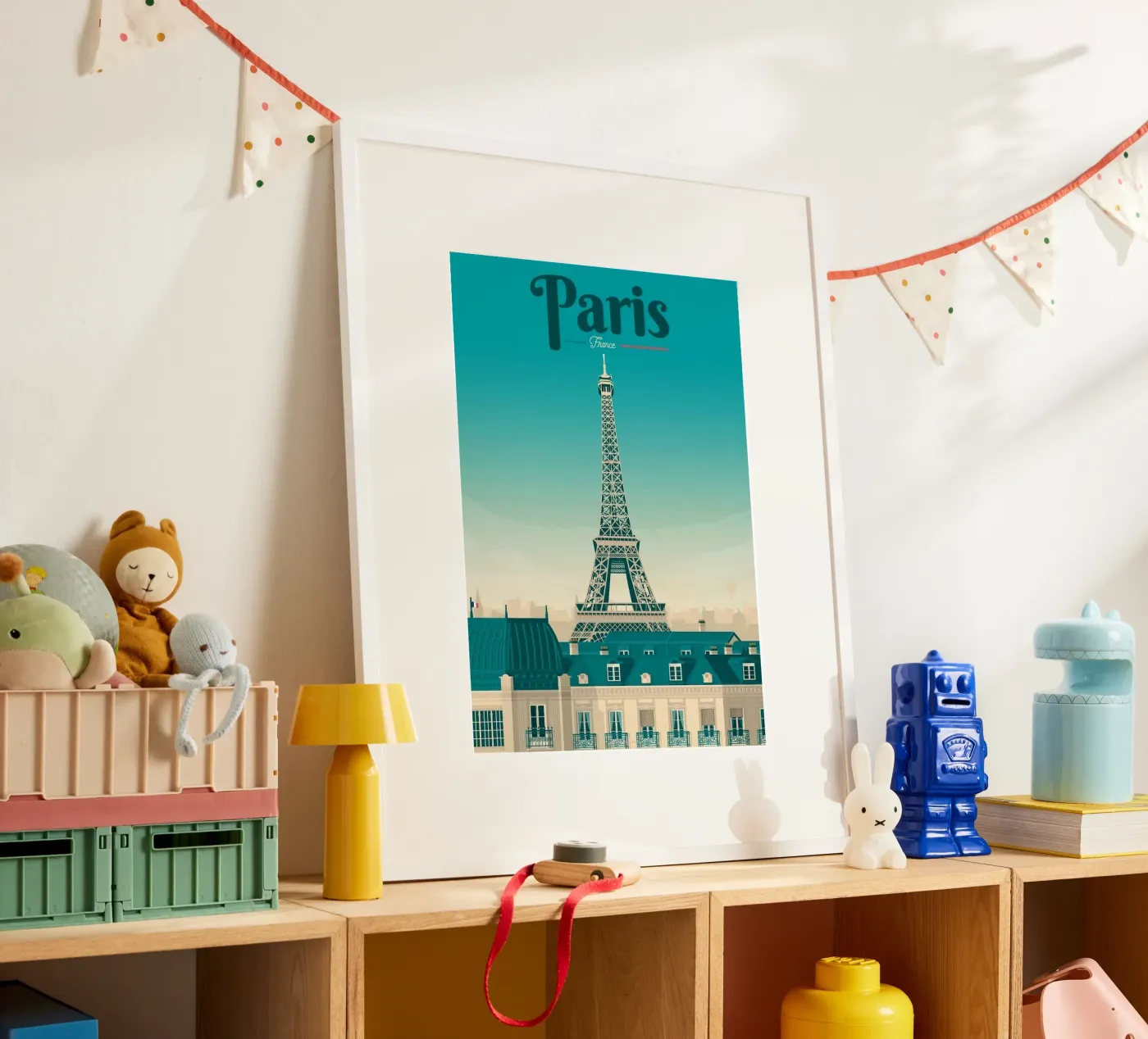 Visit Paris poster by Isaac Murray