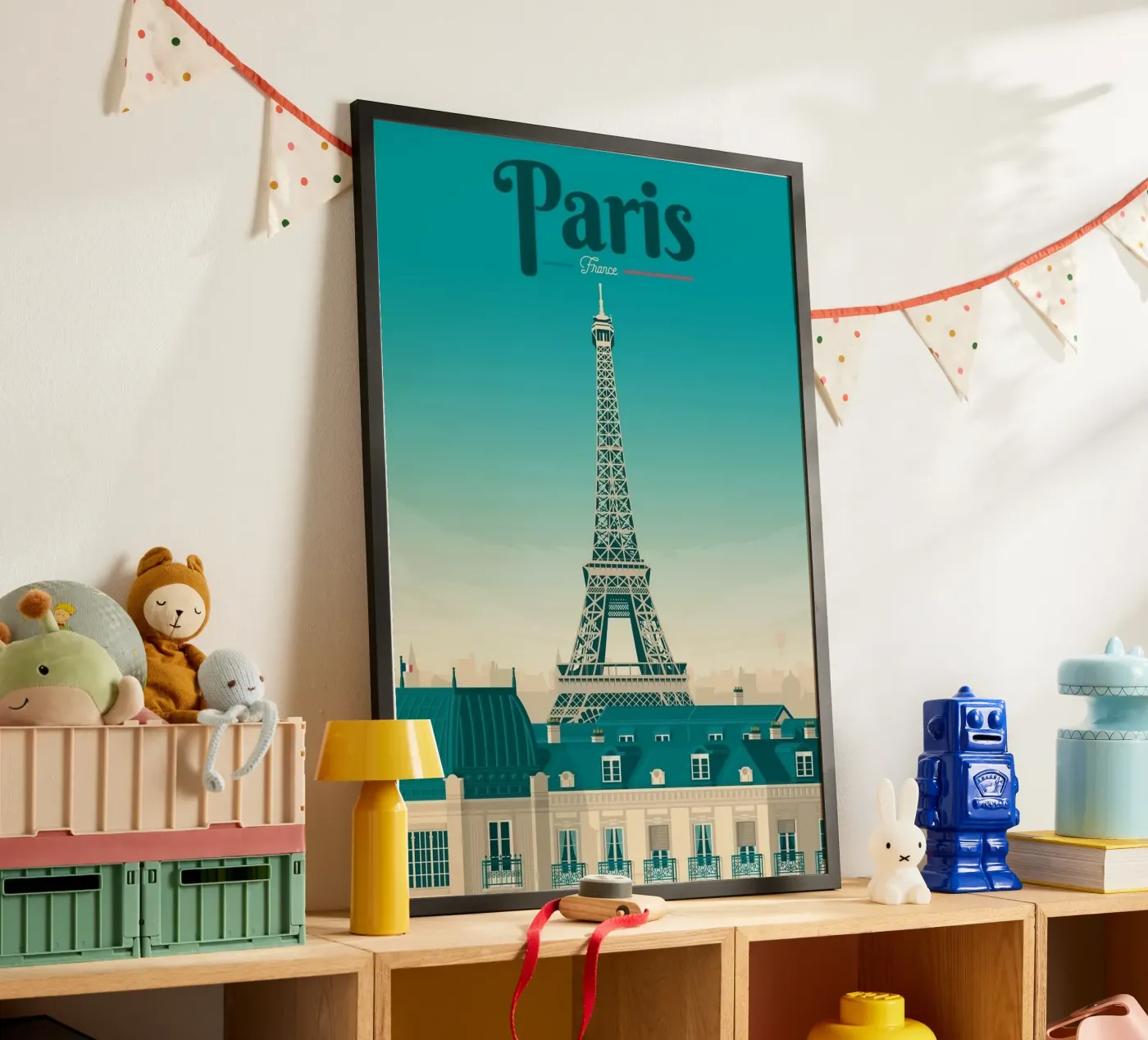 Visit Paris poster by Isaac Murray