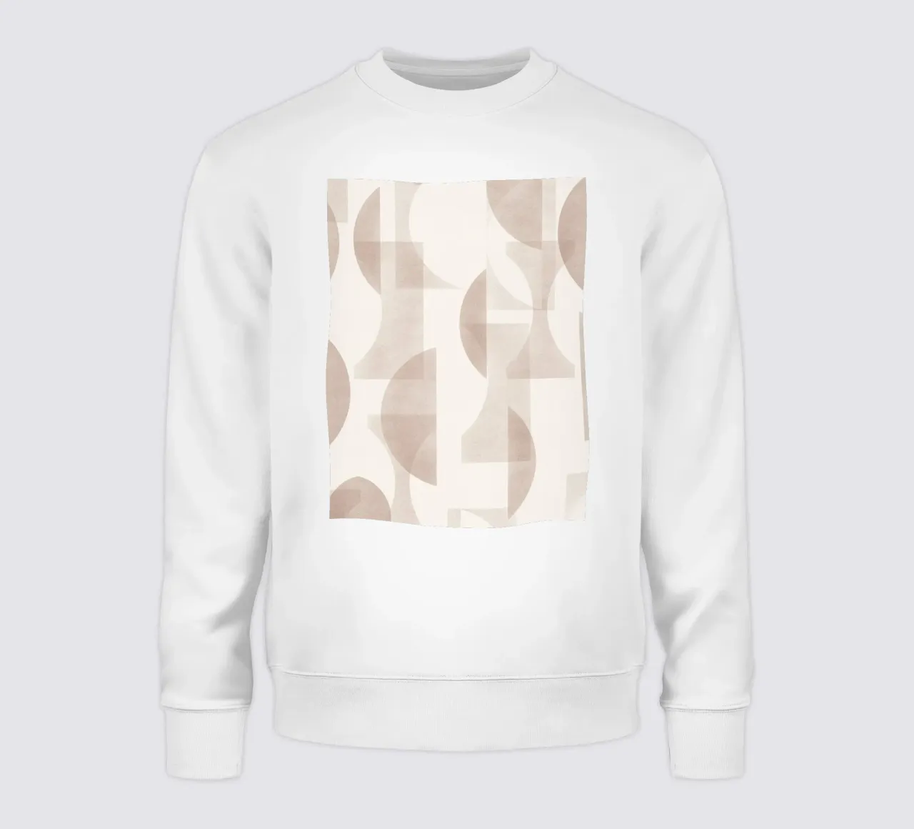 Geometrica Mocha sweatshirt by DesigndN