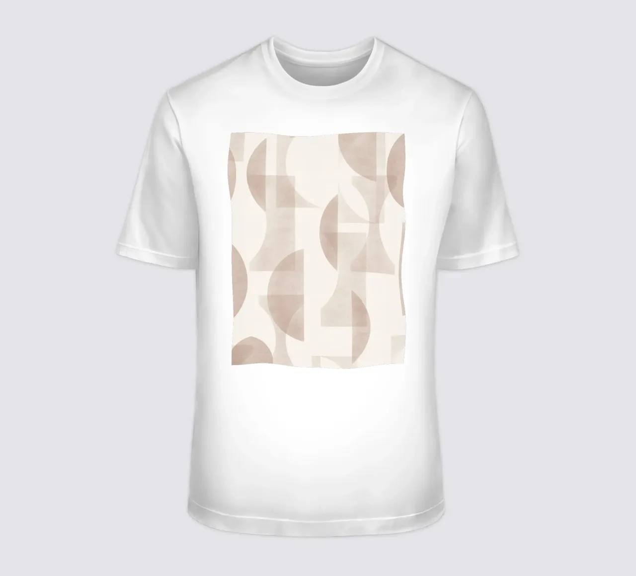 Geometrica Mocha t-shirt da designdn