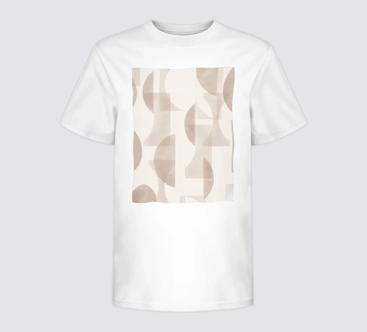 Geometrica Mocha t-shirt bambini da designdn