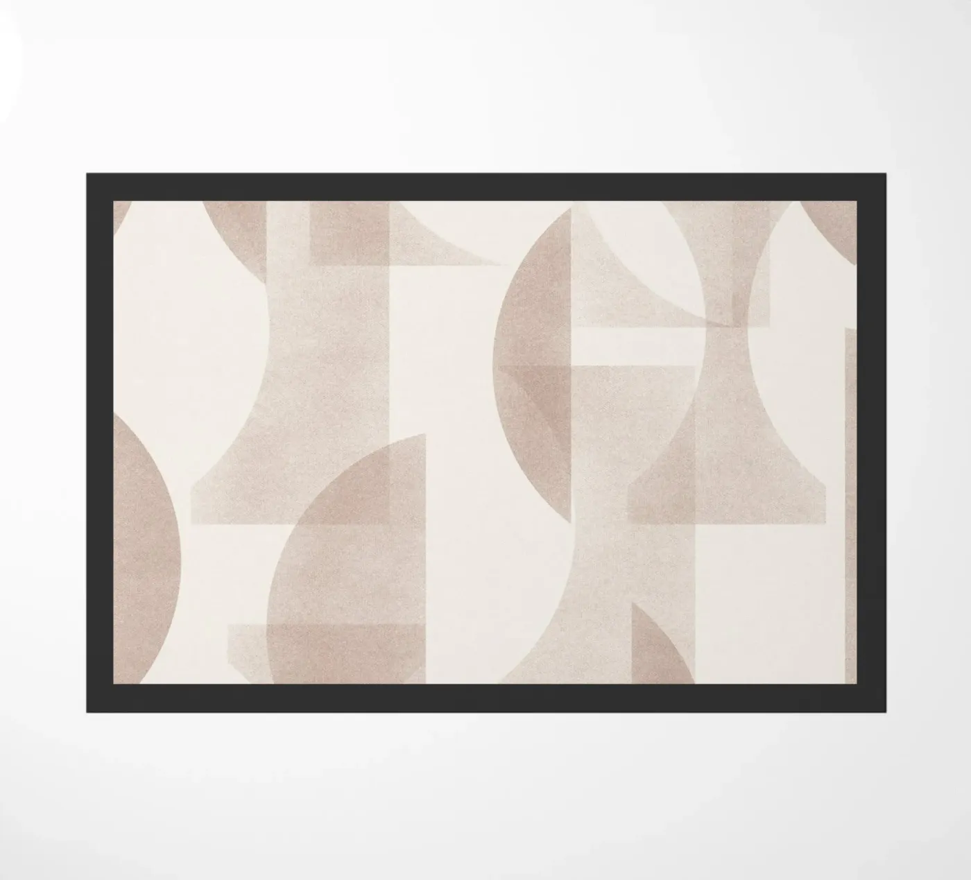 Geometrica Mocha deurmat van DesigndN