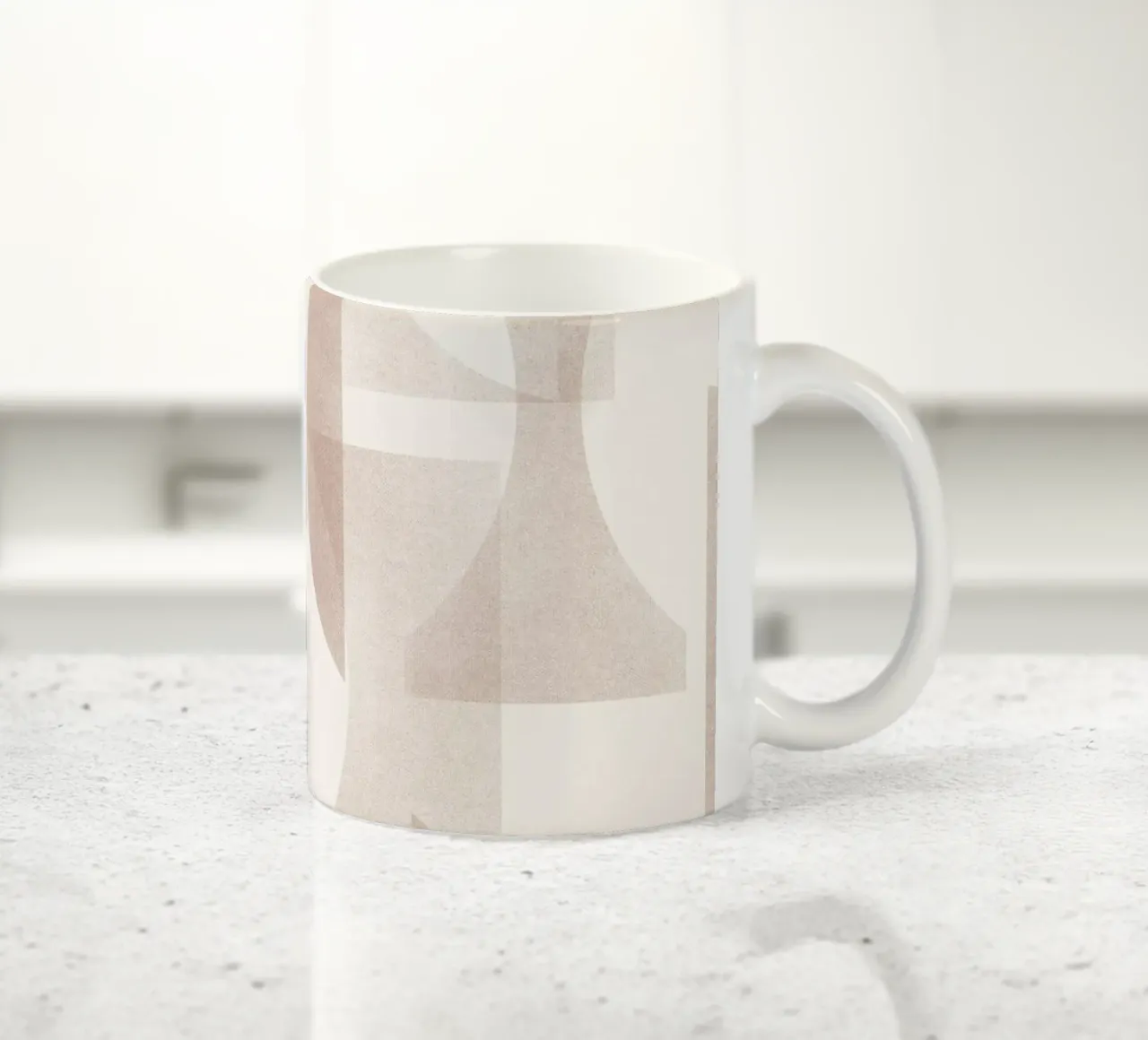 Geometrica Mocha tazza in ceramica da designdn
