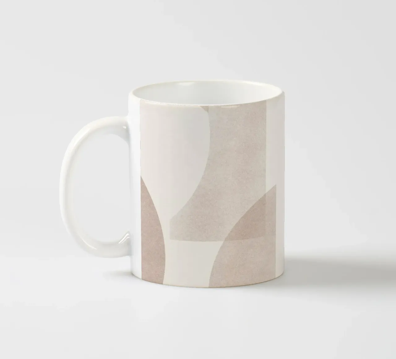 Geometrica Mocha tazza in ceramica da designdn