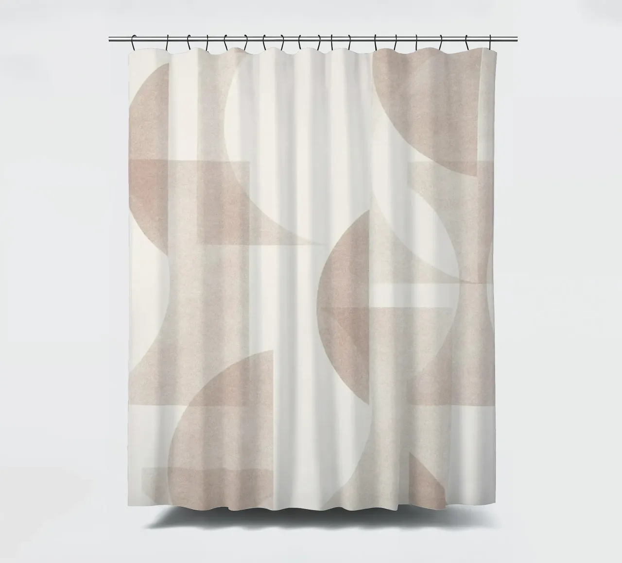 Geometrica Mocha tenda da doccia da designdn