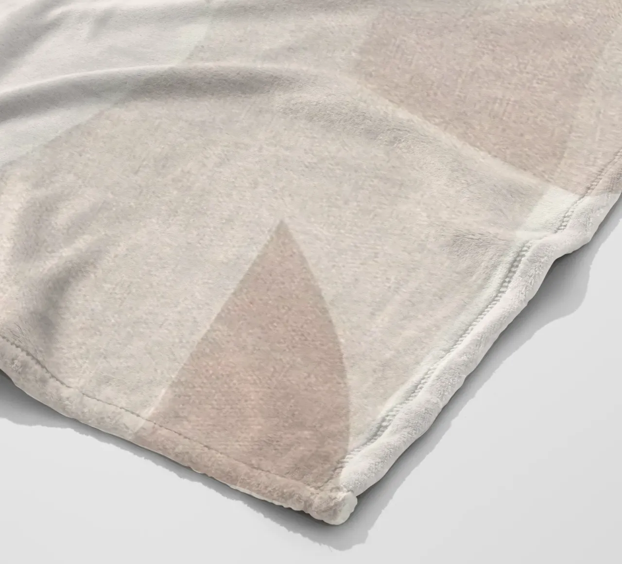 Geometrica Mocha coperta in pile da designdn