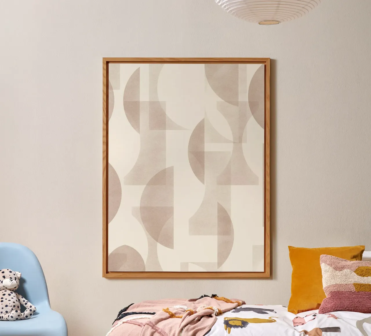 Geometrica Mocha pannello forex da designdn