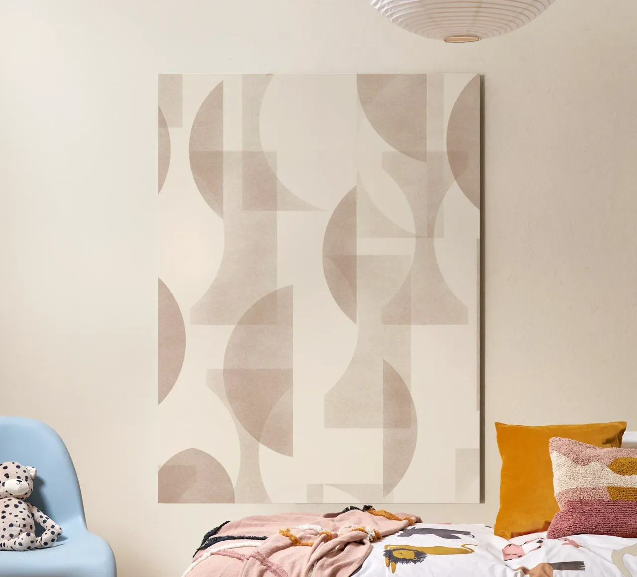 Geometrica Mocha pannello forex da designdn