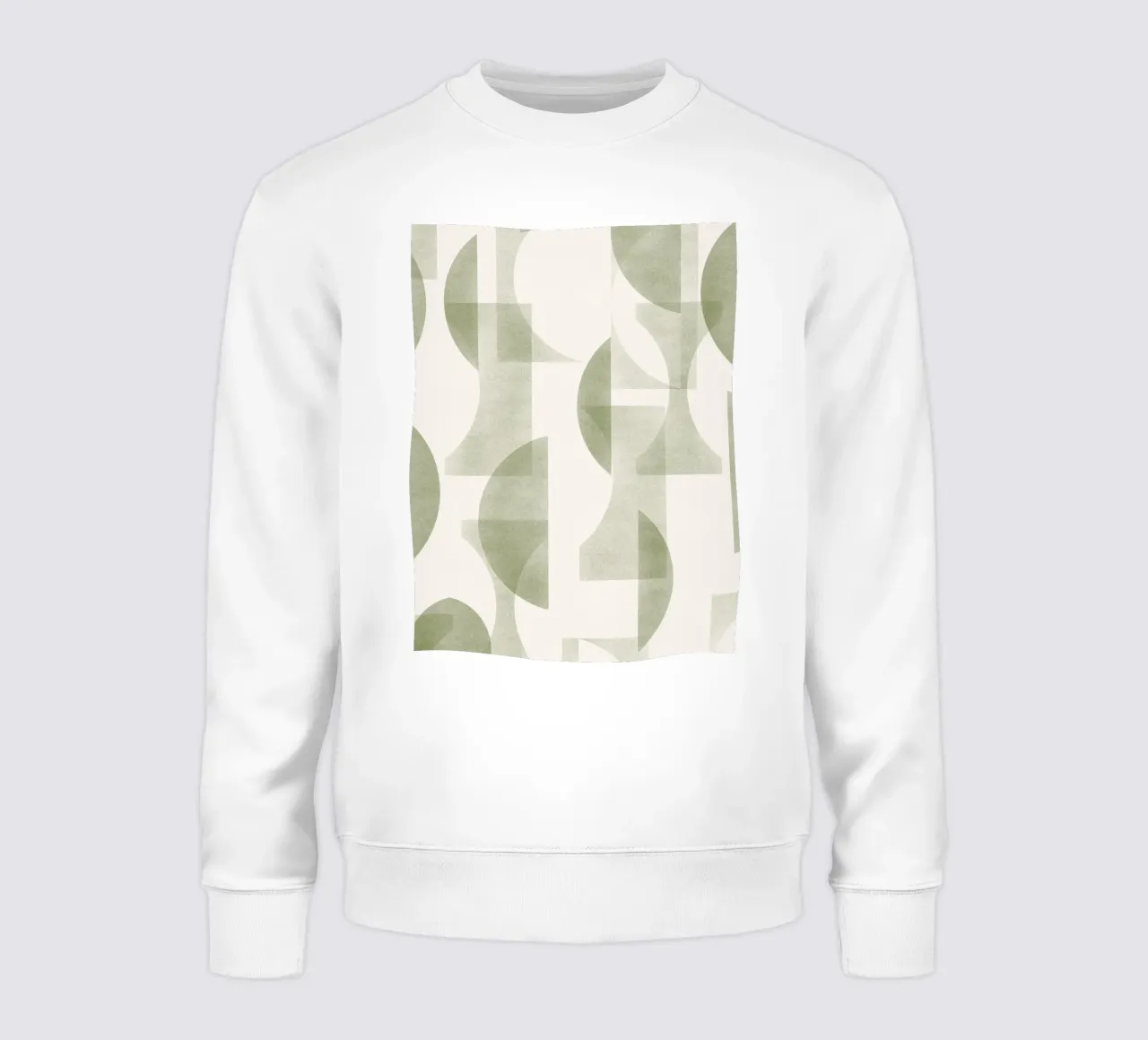 Geometrica Olive felpa da designdn