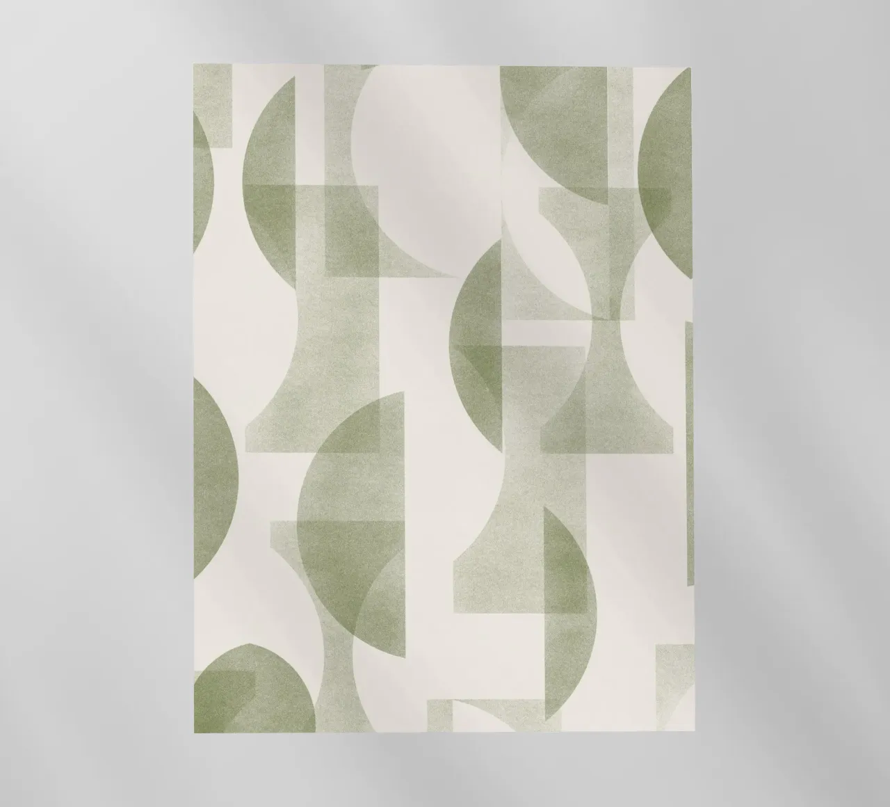 Geometrica Olive pellicola backlit da designdn