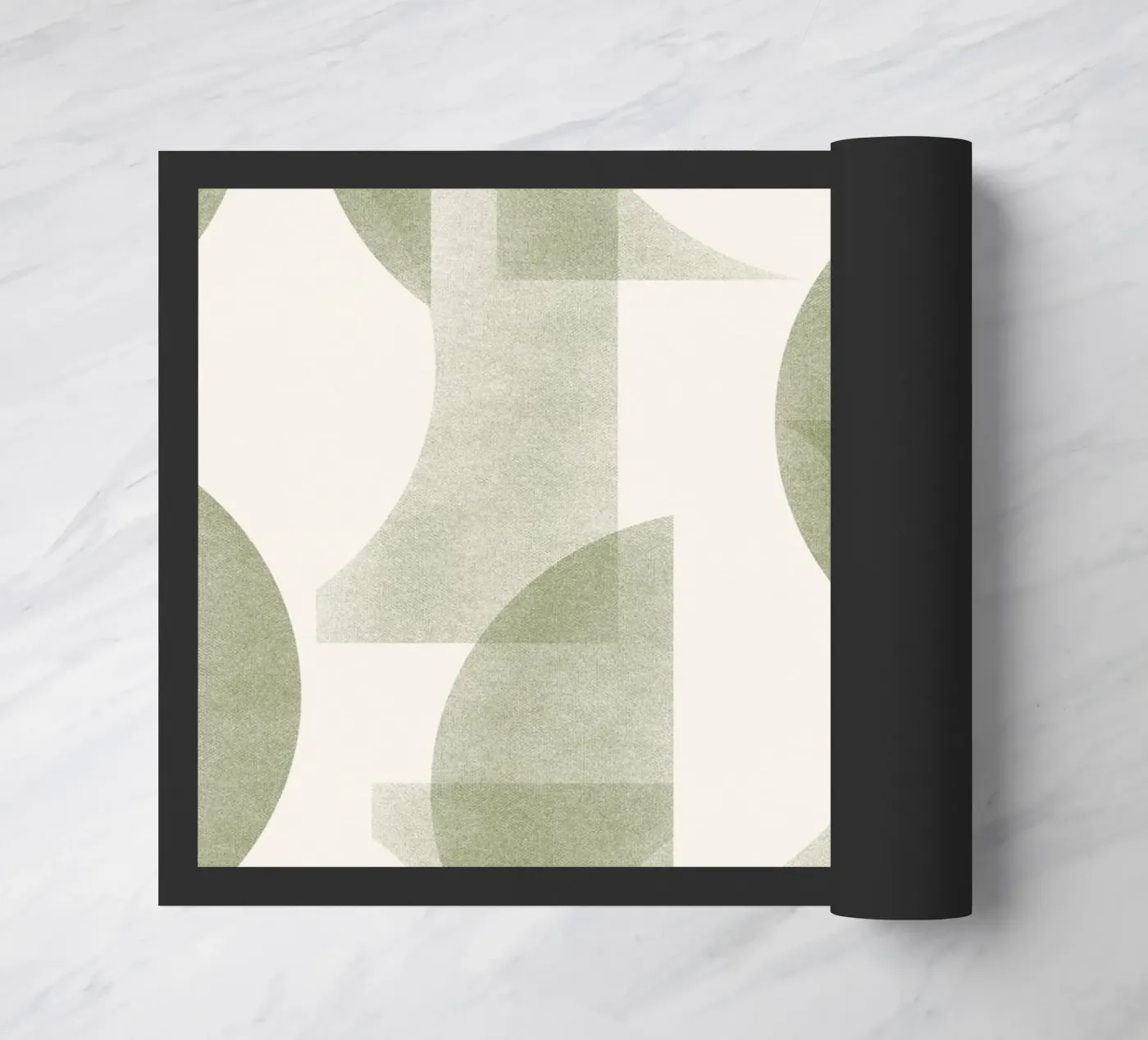 Geometrica Olive zerbino da DesigndN