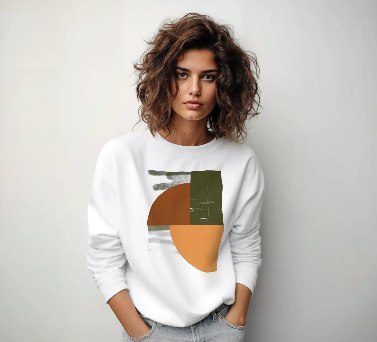 Decorazione autunnale - Forma astratta felpa da nileshkikuuchise