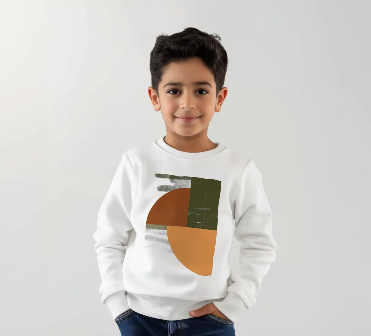 Decorazione autunnale - Forma astratta felpa bambino da nileshkikuuchise