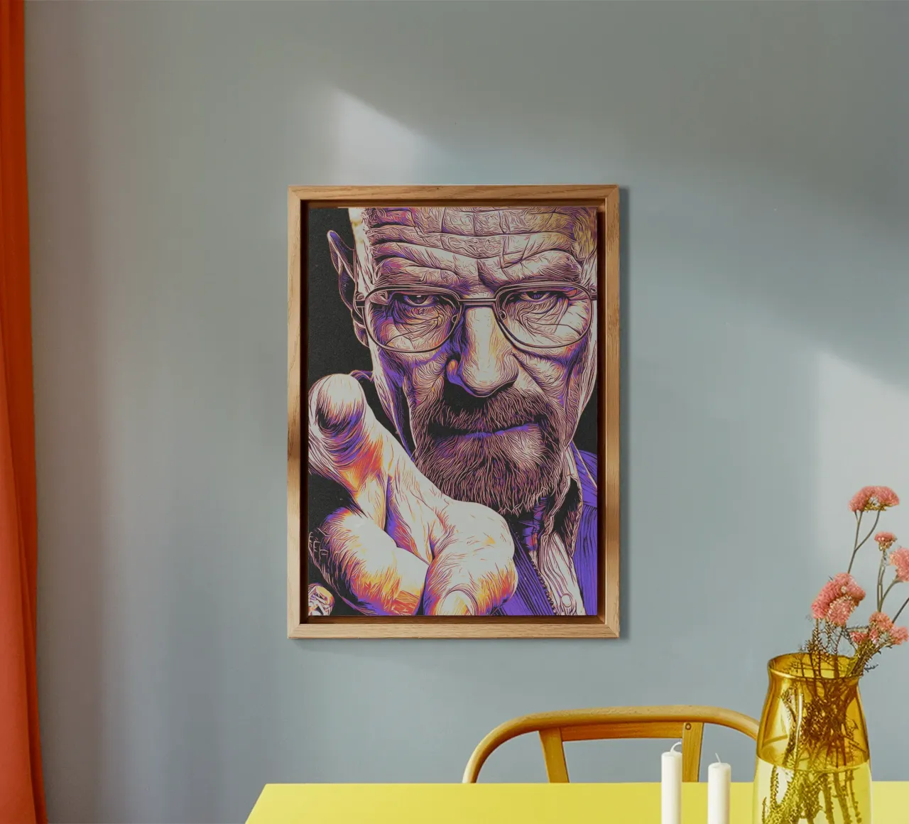 breaking bad alluminio dibond da Limitless Prints