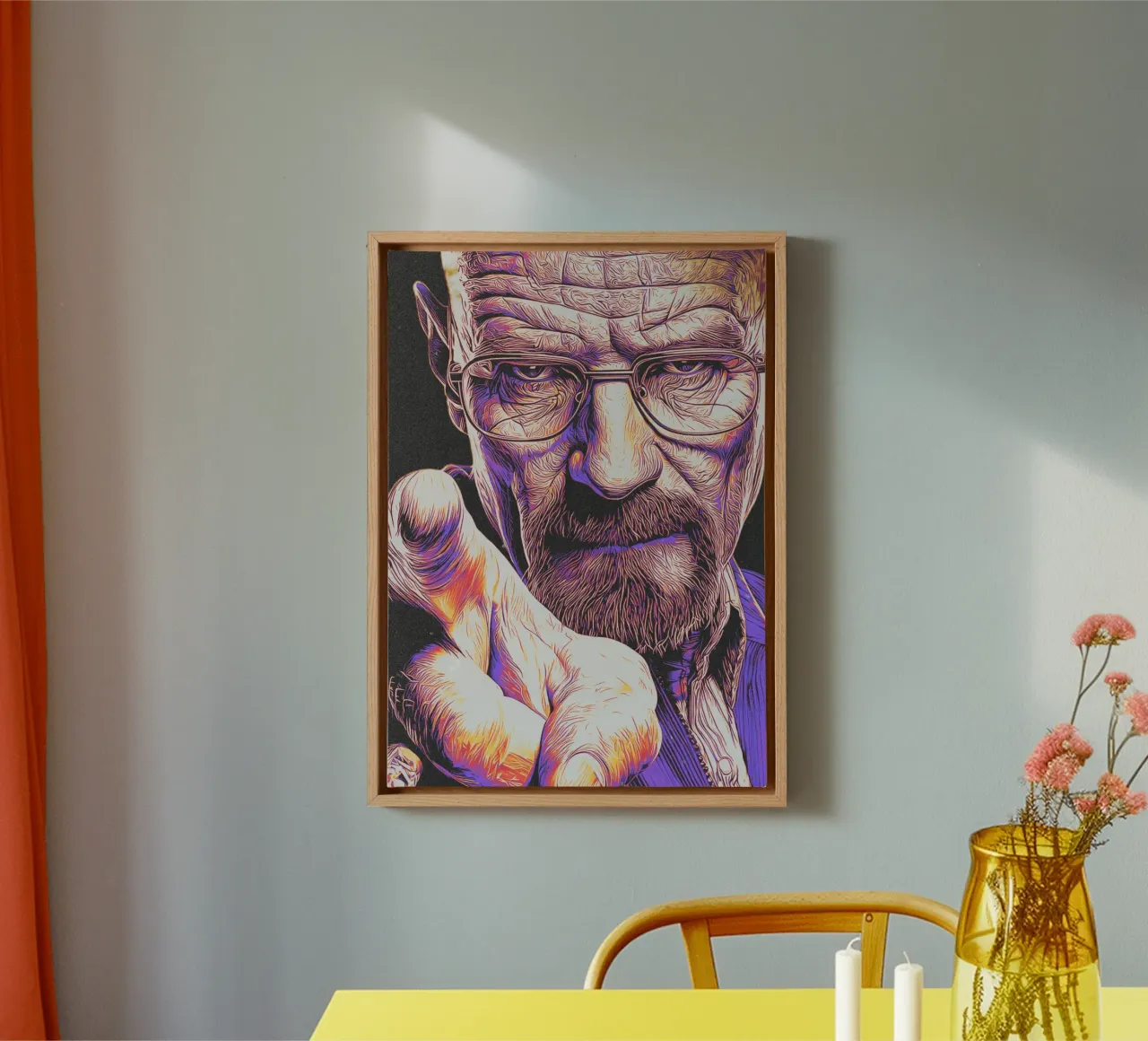 breaking bad tela da Limitless Prints