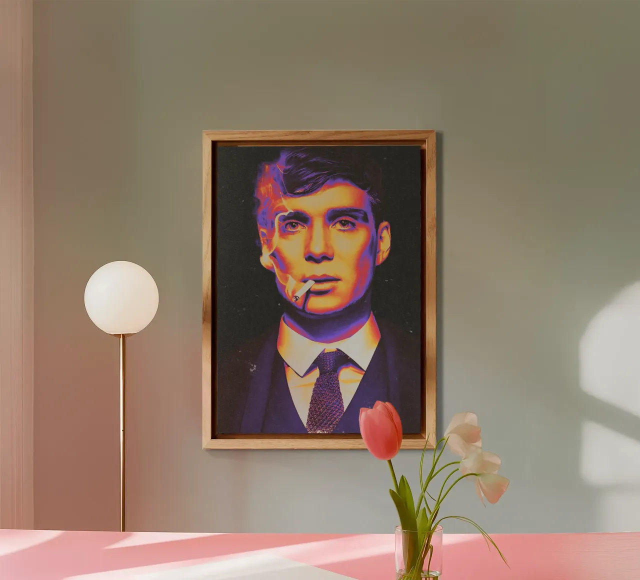 Thomas Shelby alluminio dibond da Limitless Prints