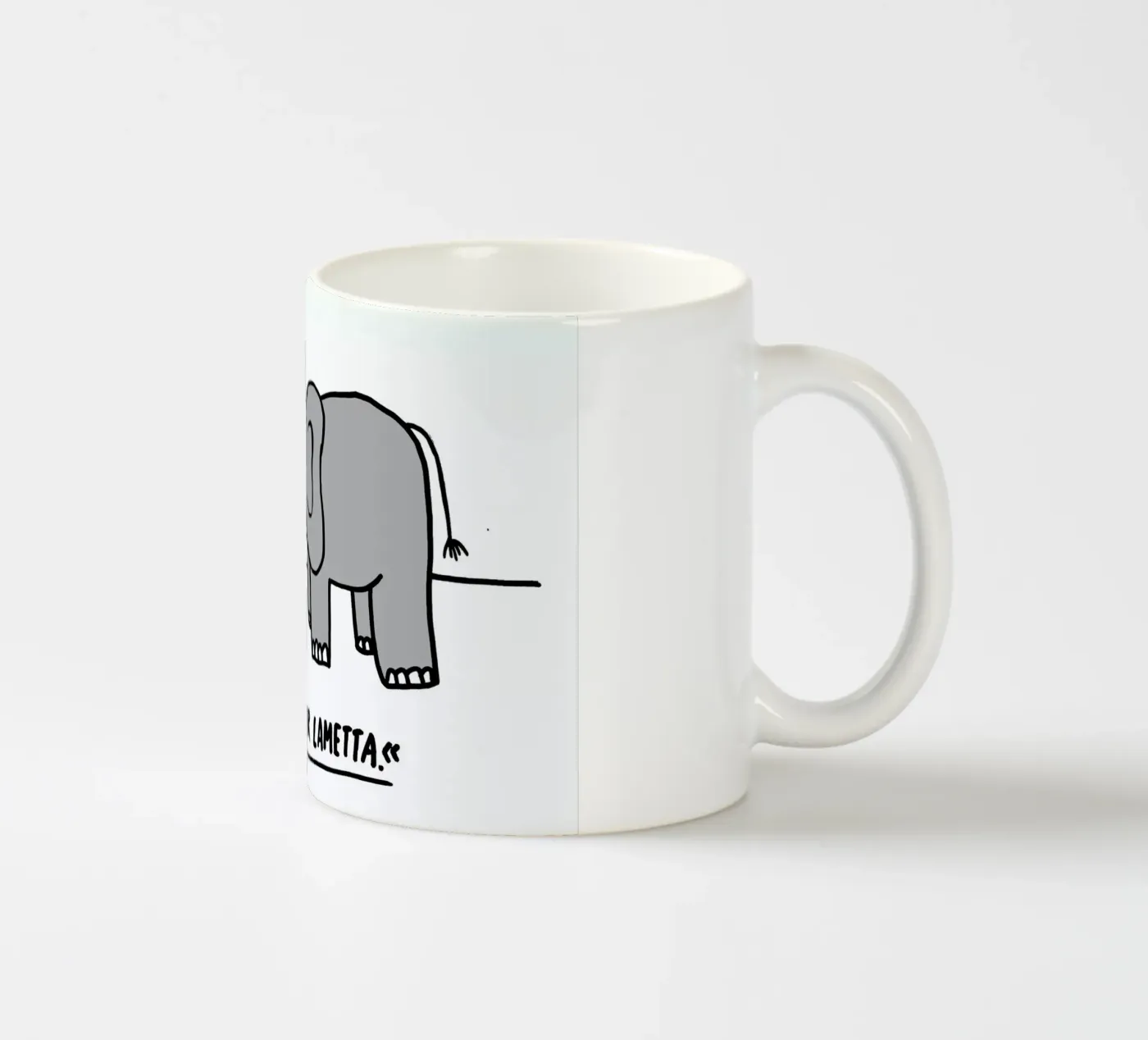 Lametta ceramic mug by Herzette