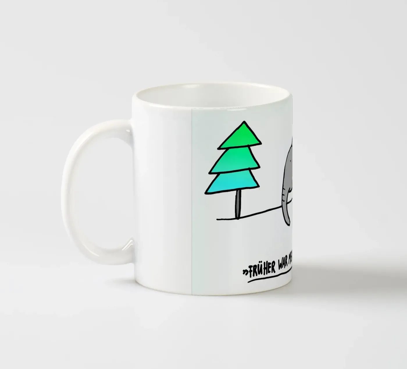 Lametta ceramic mug by Herzette