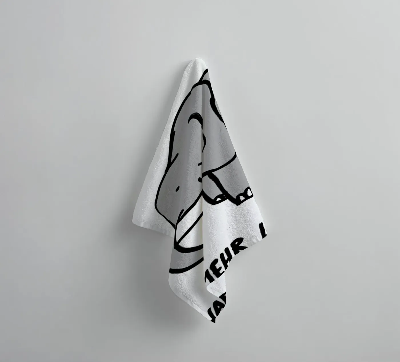 Lametta badhanddoek van Herzette