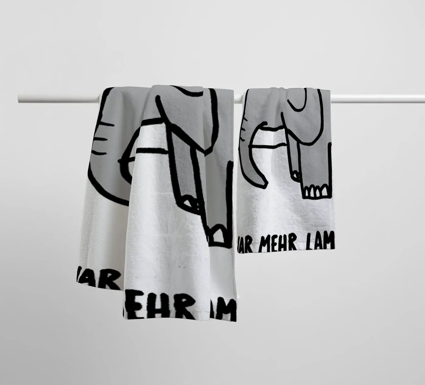 Lametta badhanddoek van Herzette