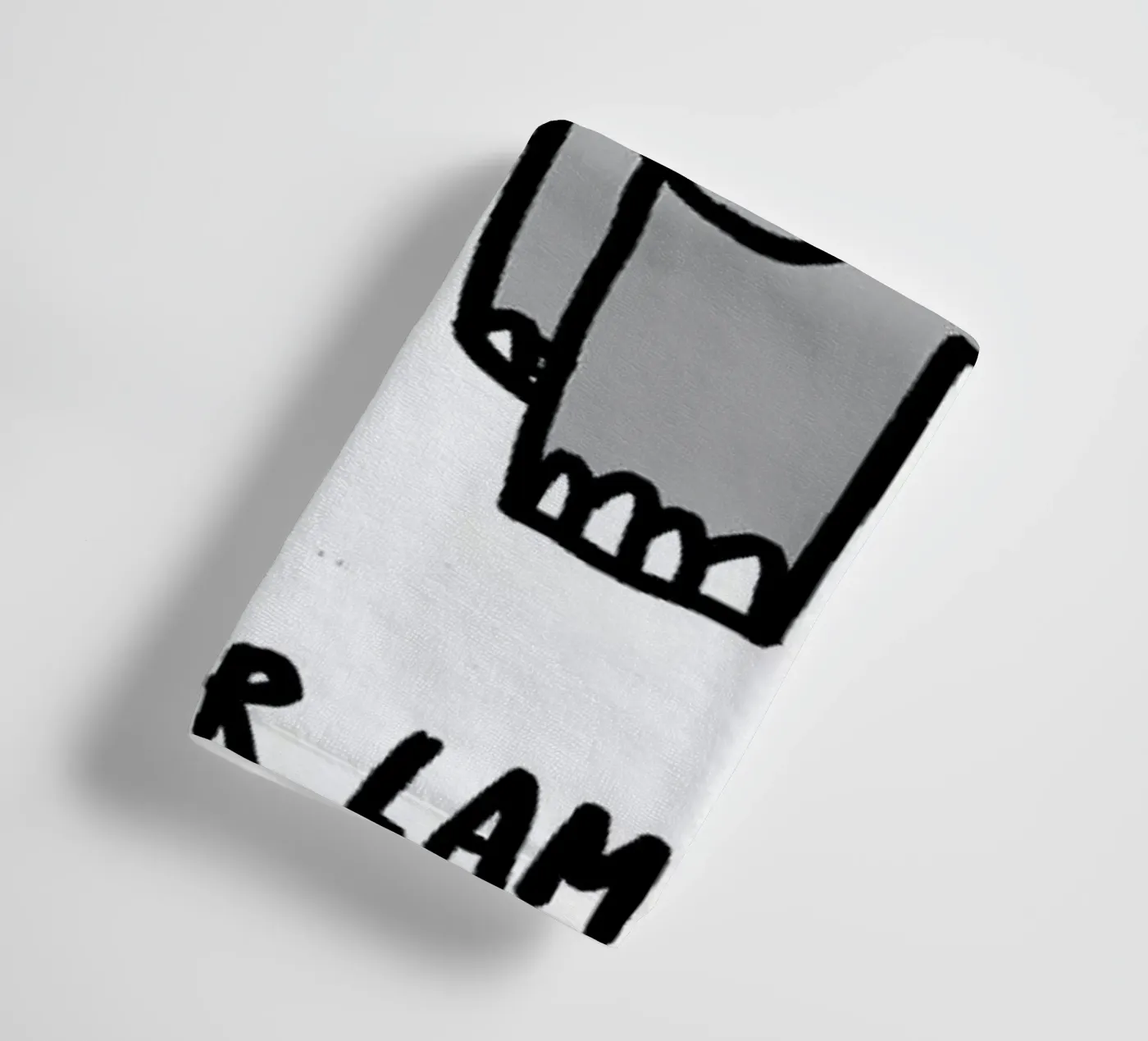 Lametta badhanddoek van Herzette