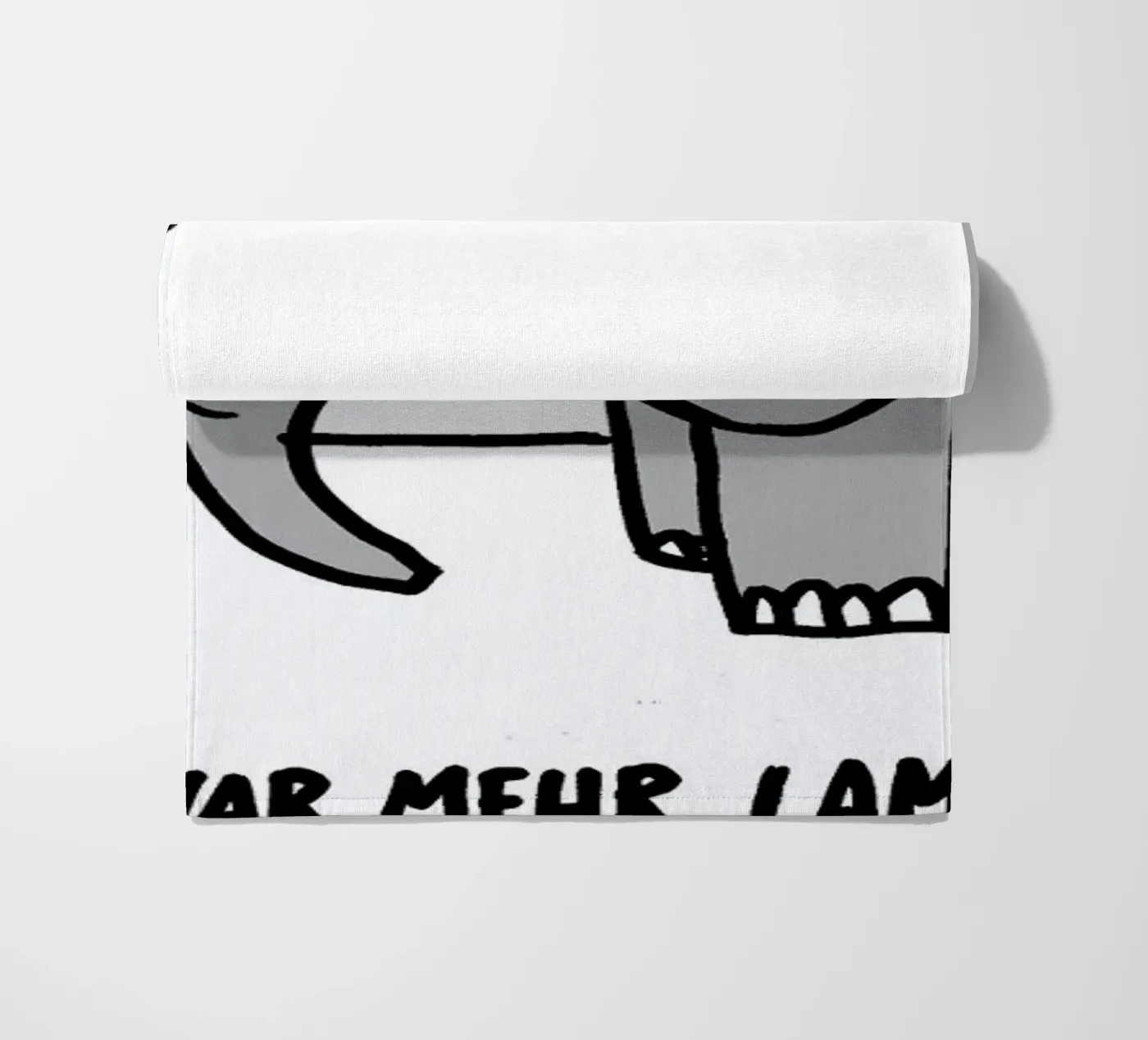 Lametta Strandtuch von Herzette