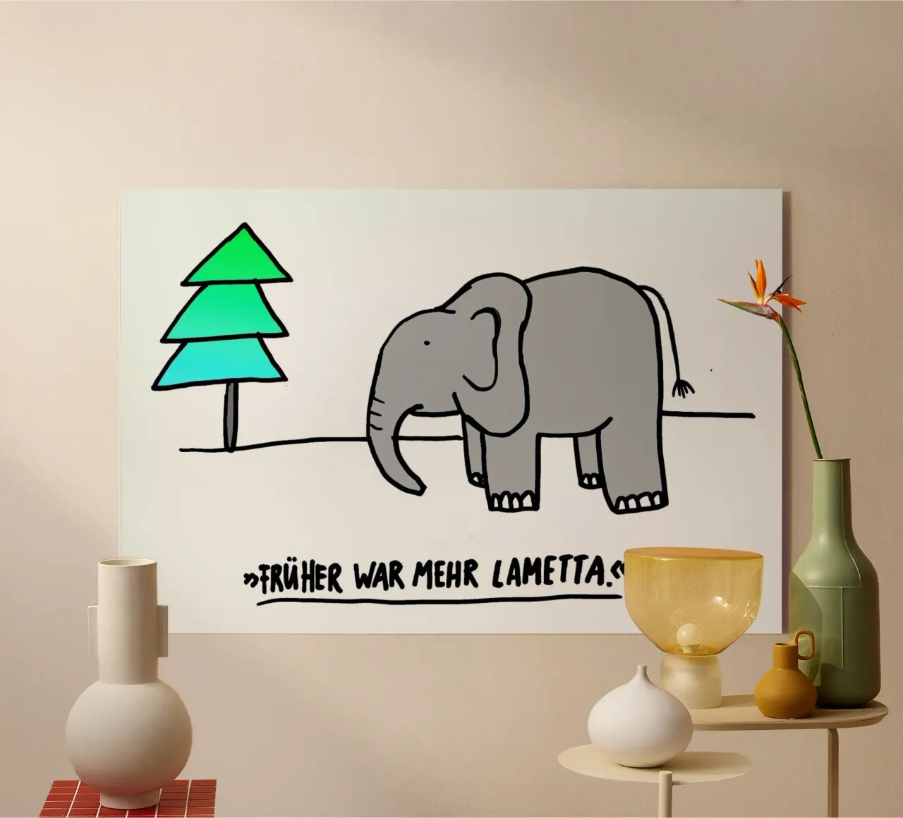 Lametta Acryl-Glas von Herzette