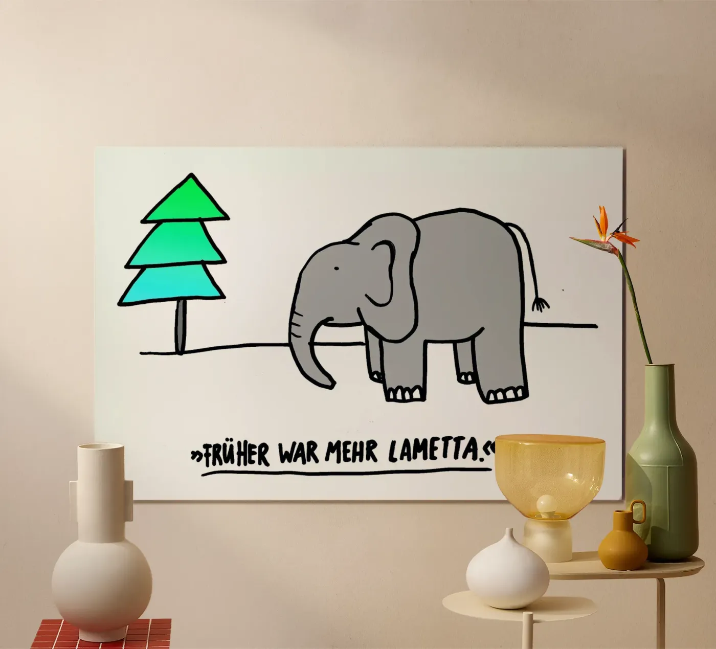 Lametta poster da Herzette