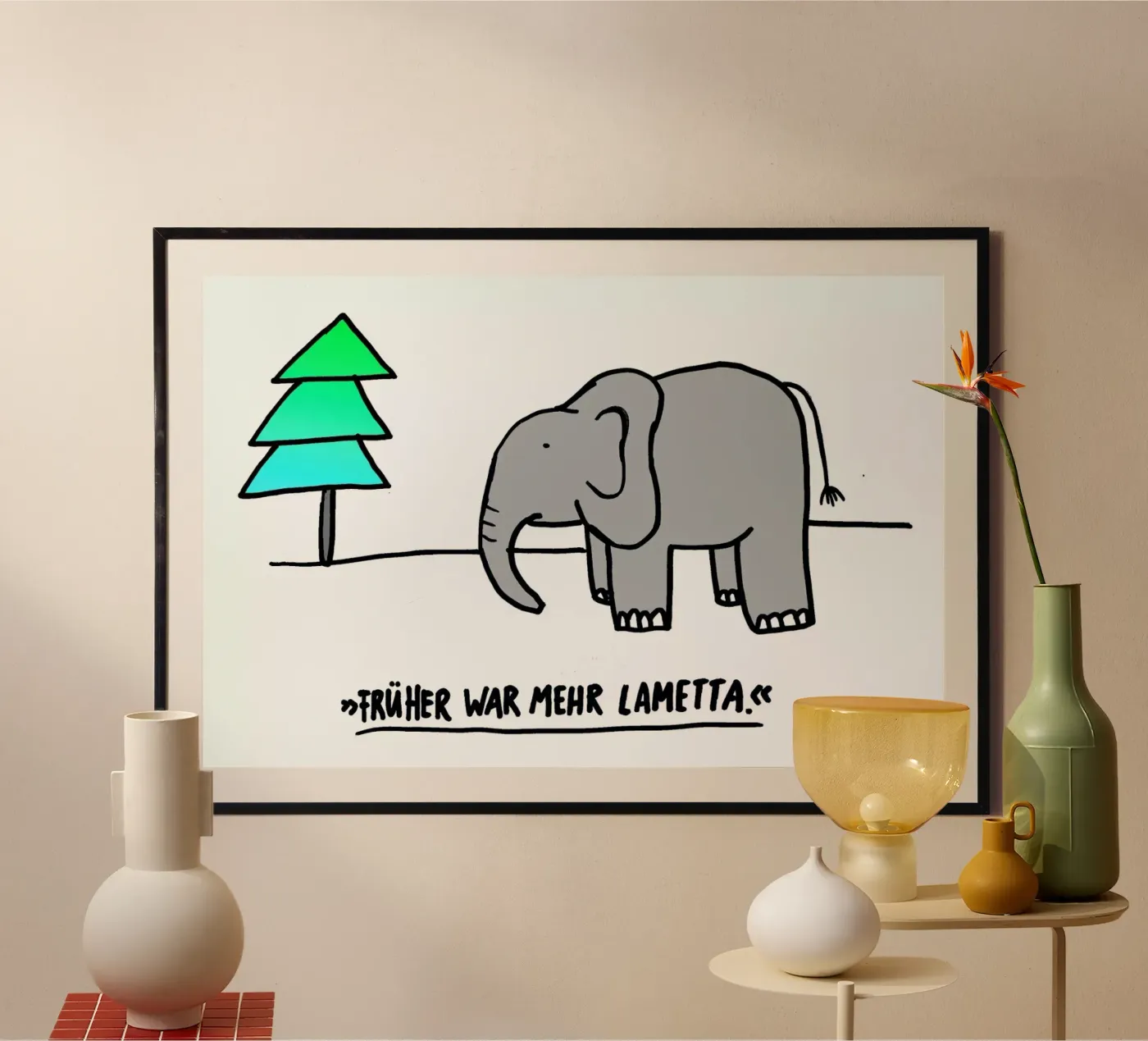 Lametta poster da Herzette