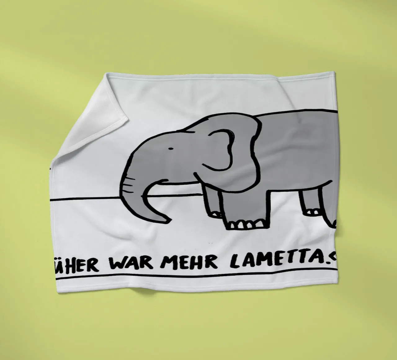 Lametta Fleecedecke von Herzette