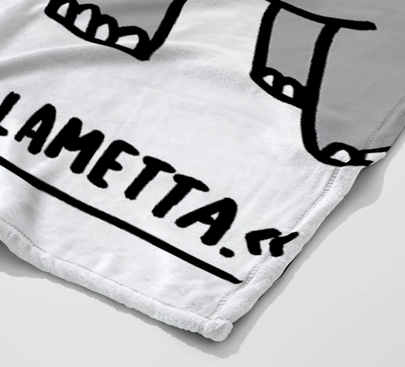 Lametta fleecedeken van Herzette