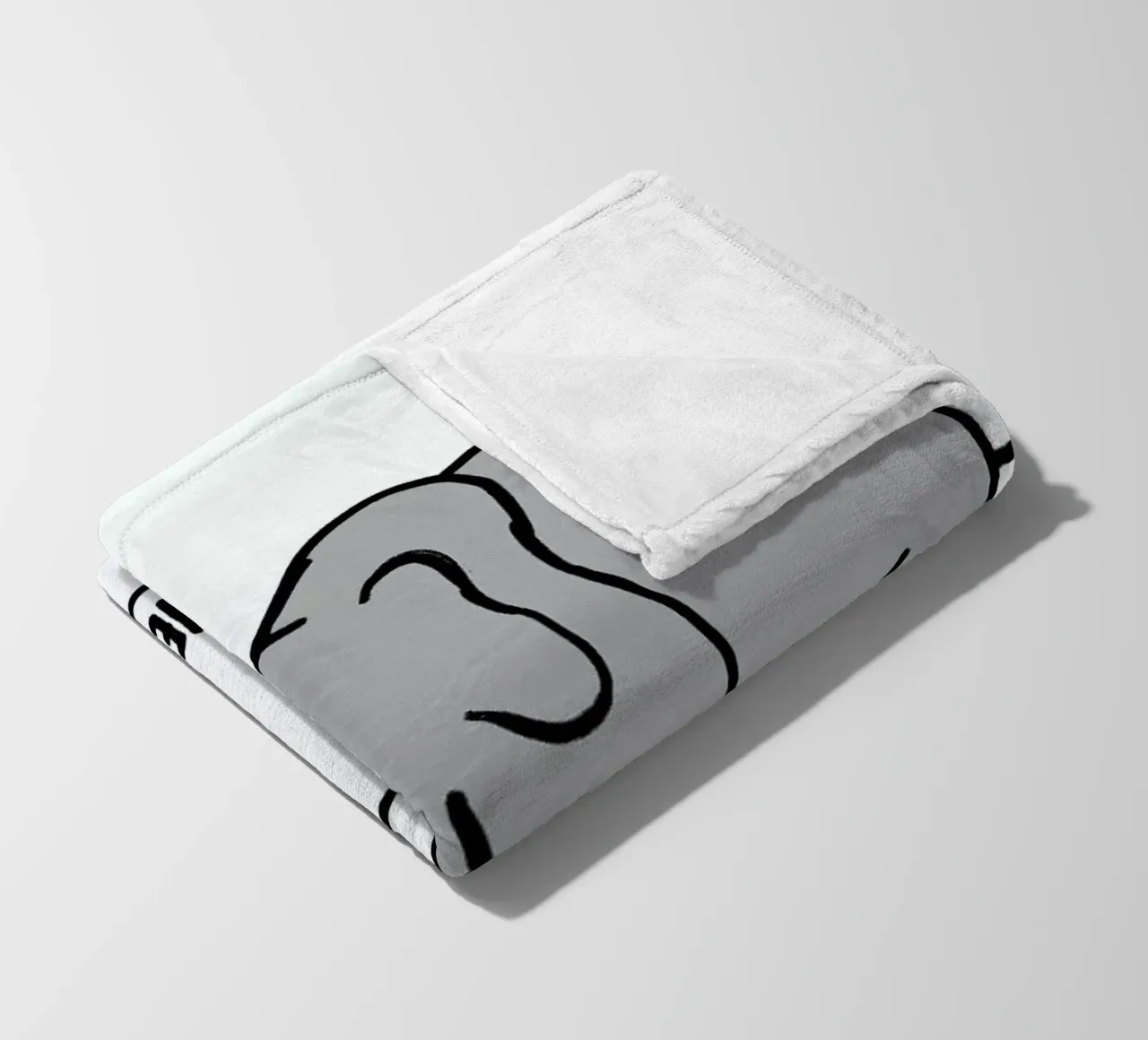 Lametta Fleecedecke von Herzette