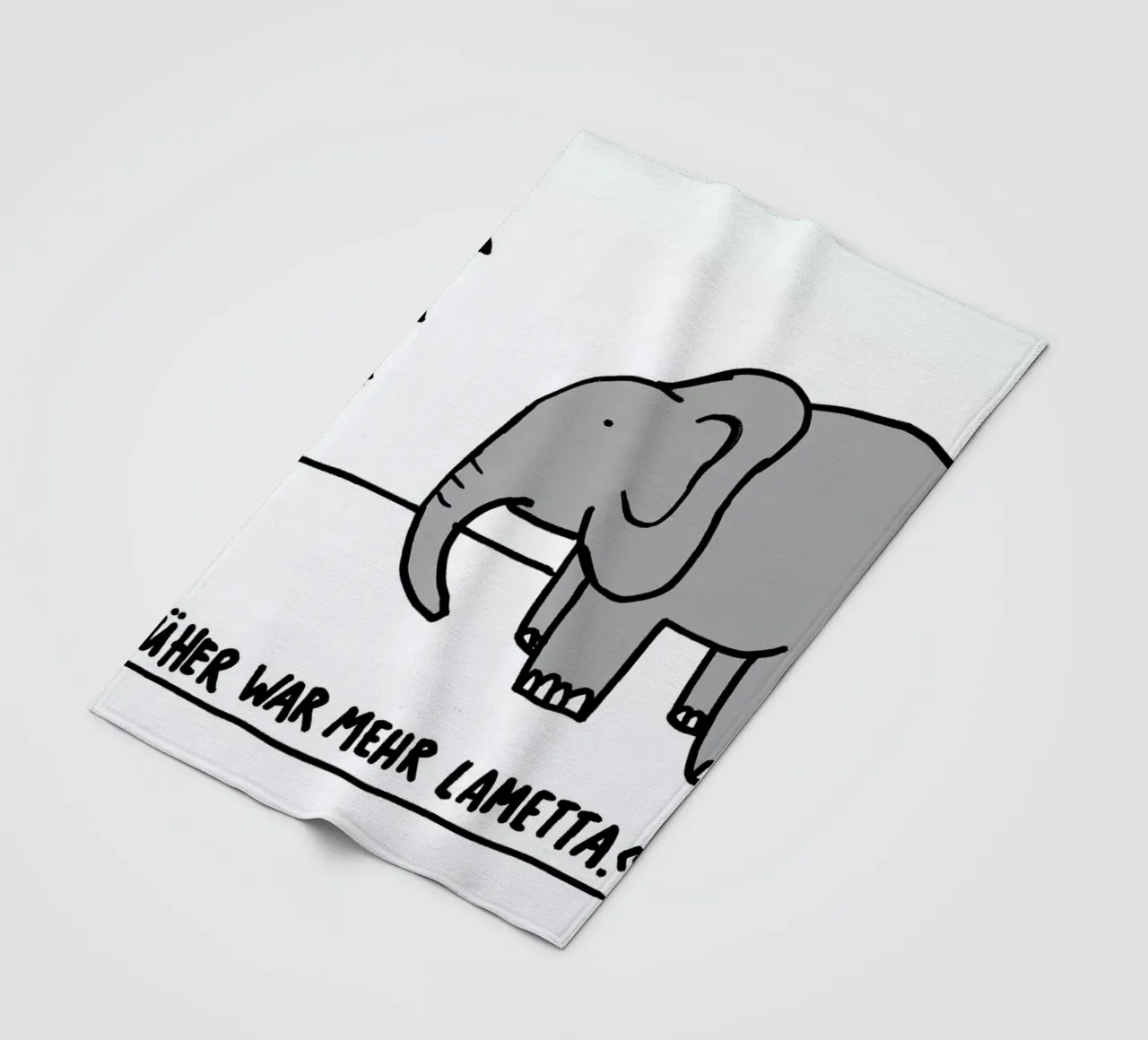 Lametta Fleecedecke von Herzette