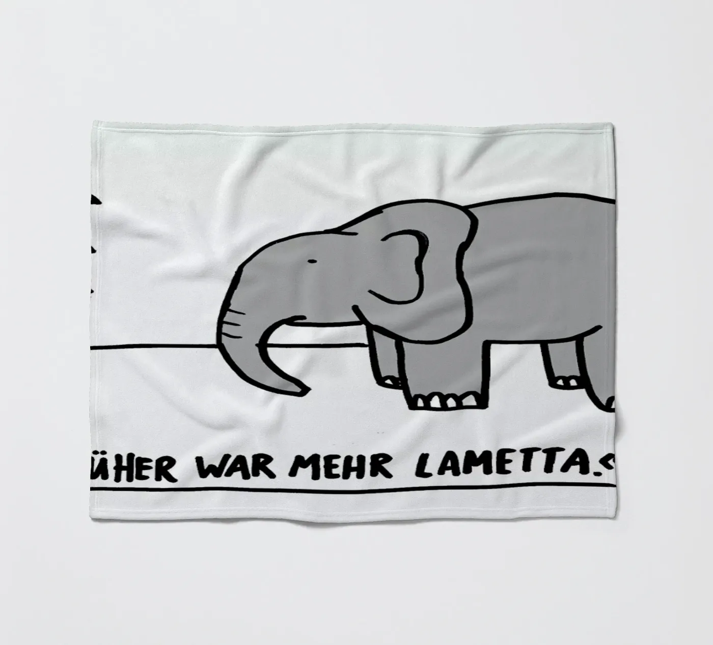 Lametta Fleecedecke von Herzette