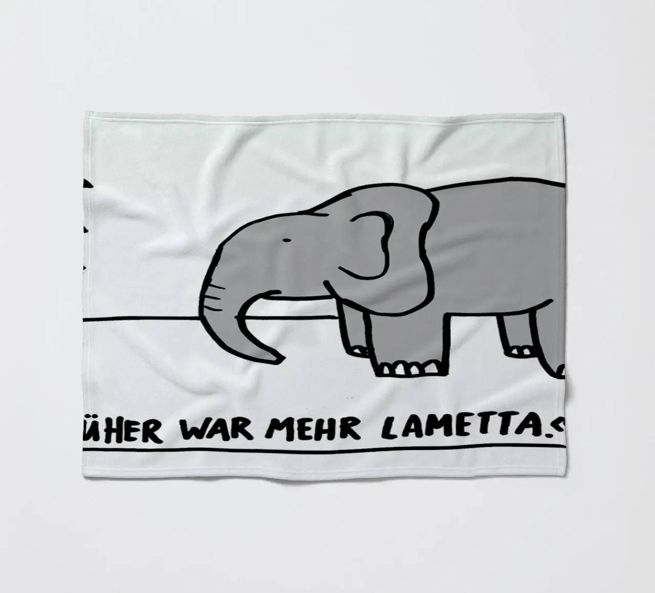 Lametta Fleecedecke von Herzette