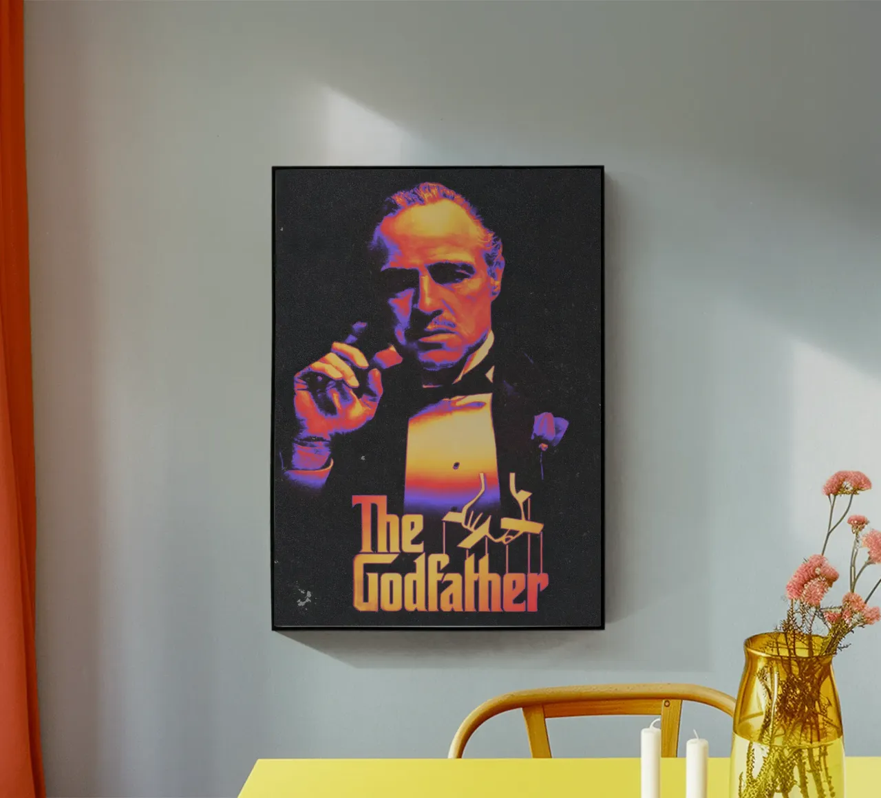The God Father with title plexiglass da Limitless Prints