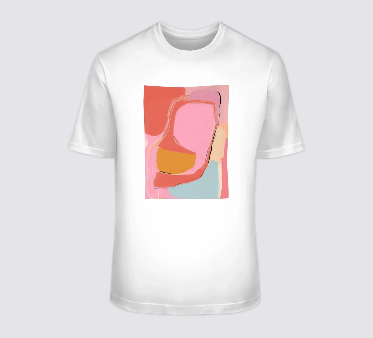Aree di colore Ritmo t-shirt da Carina Pop & Pastell